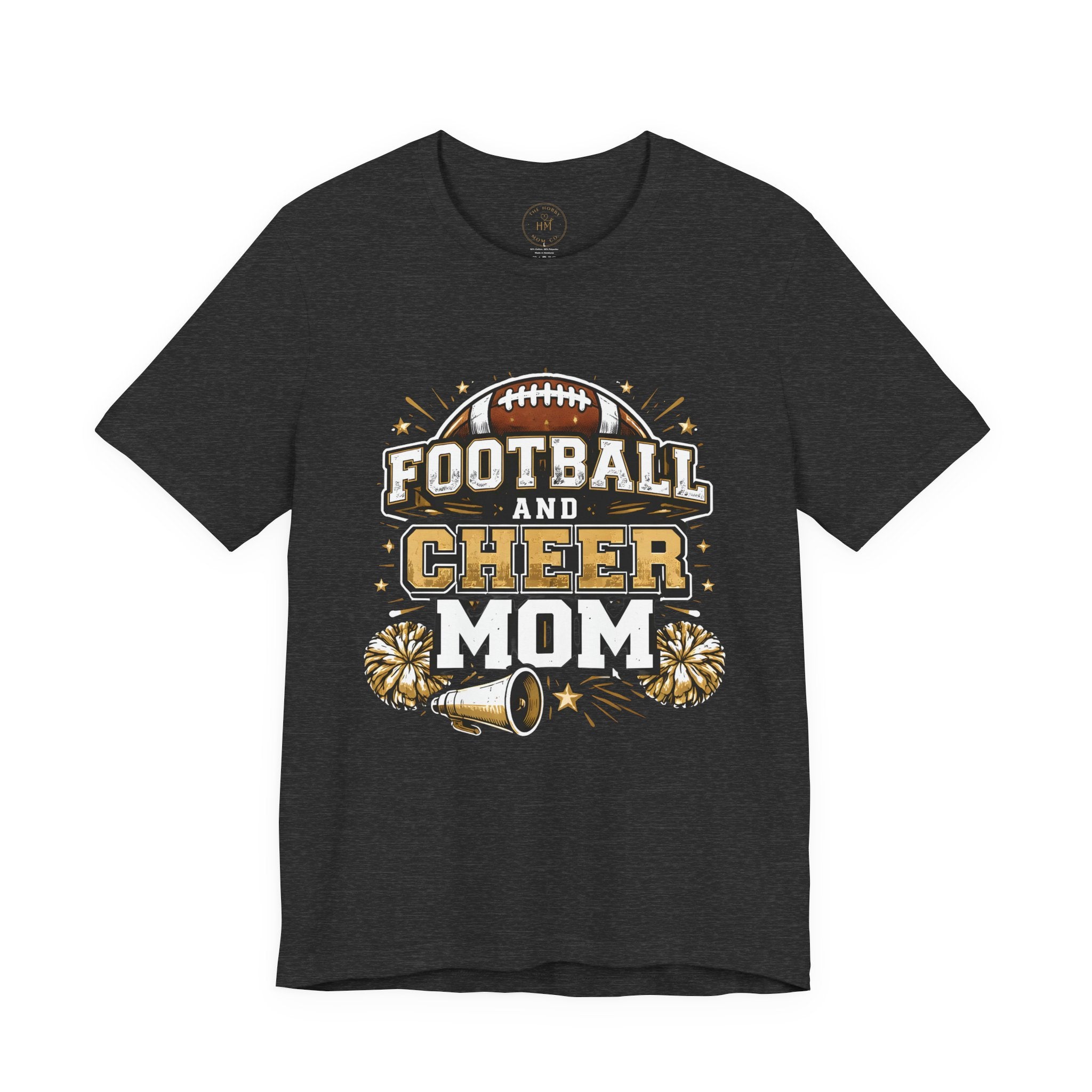 Football and Cheer Mom T-Shirt