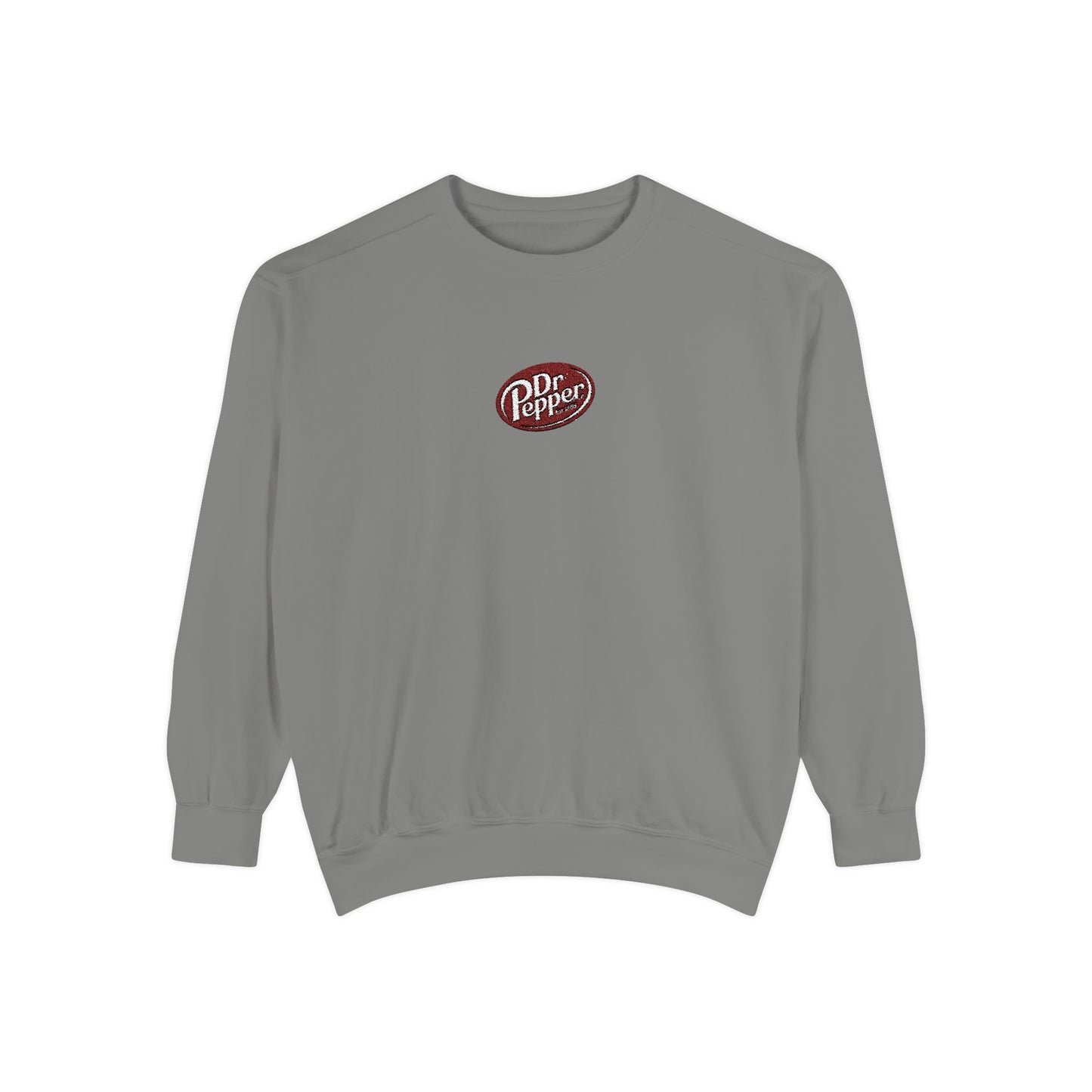 Dr Pepper Logo Garment-Dyed Sweatshirt