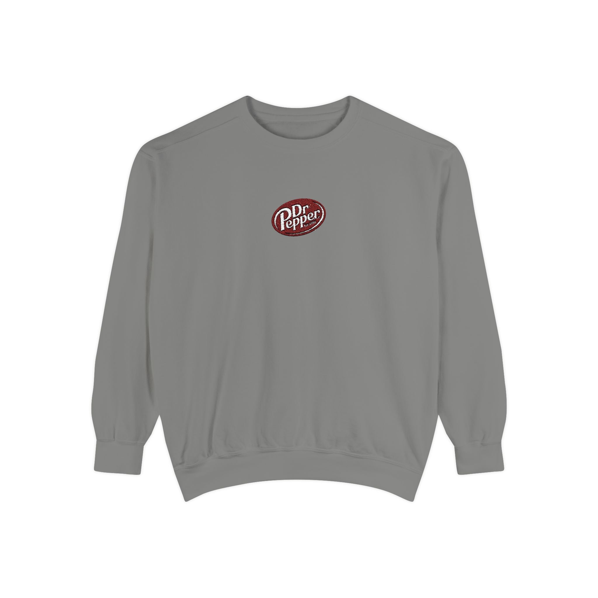 Dr Pepper Logo Garment-Dyed Sweatshirt