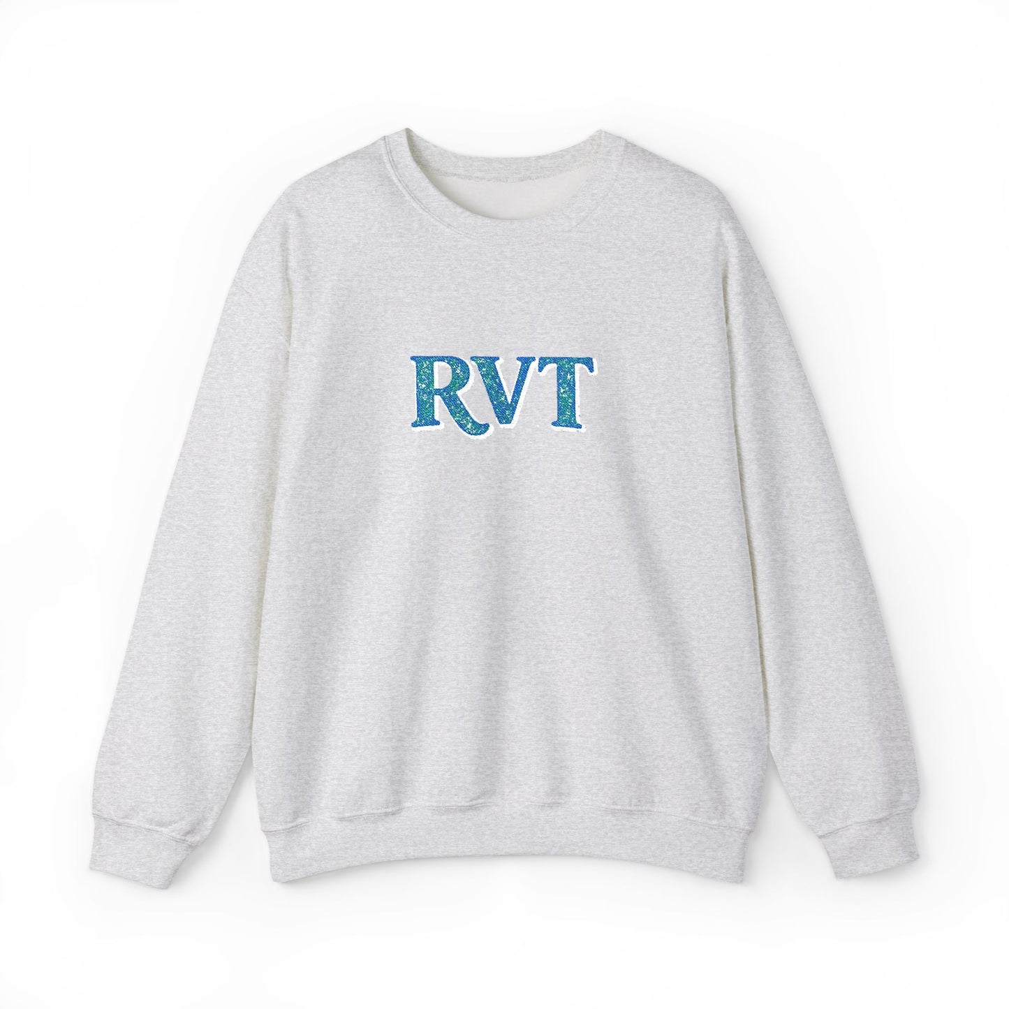 RVT Blue Monogram Graphic Sweatshirt