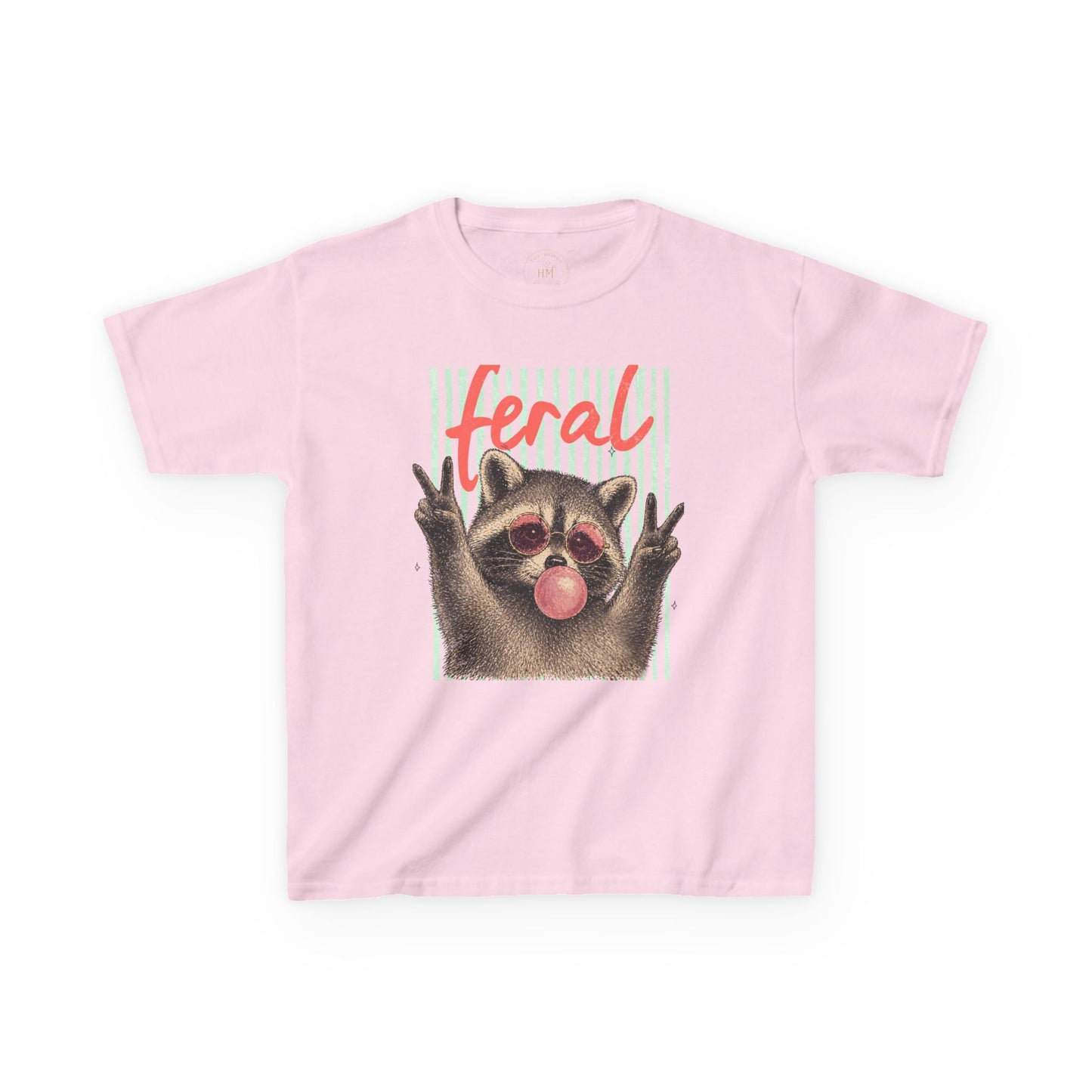 Kids 'Feral' Raccoon T-Shirt