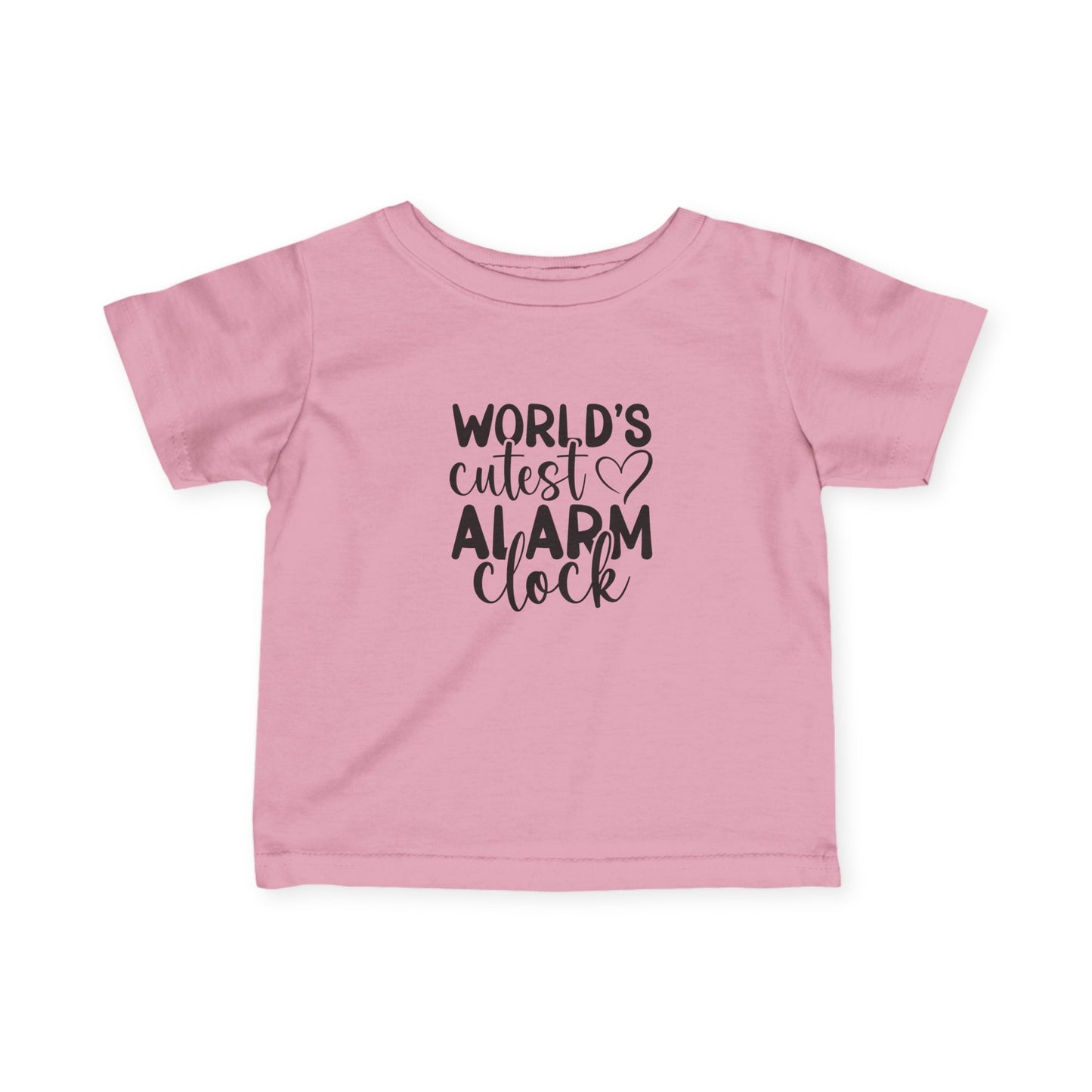 "World's Cutest Alarm Clock" Baby Shirt