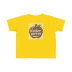 Kindergarten Leopard Apple Toddler Tee