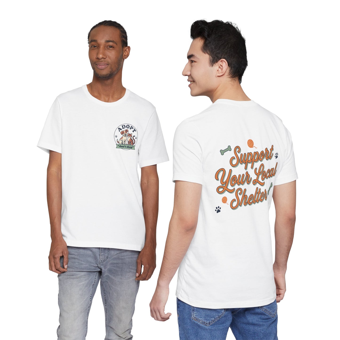 Support Your Local Shelter Graphic T-Shirt
