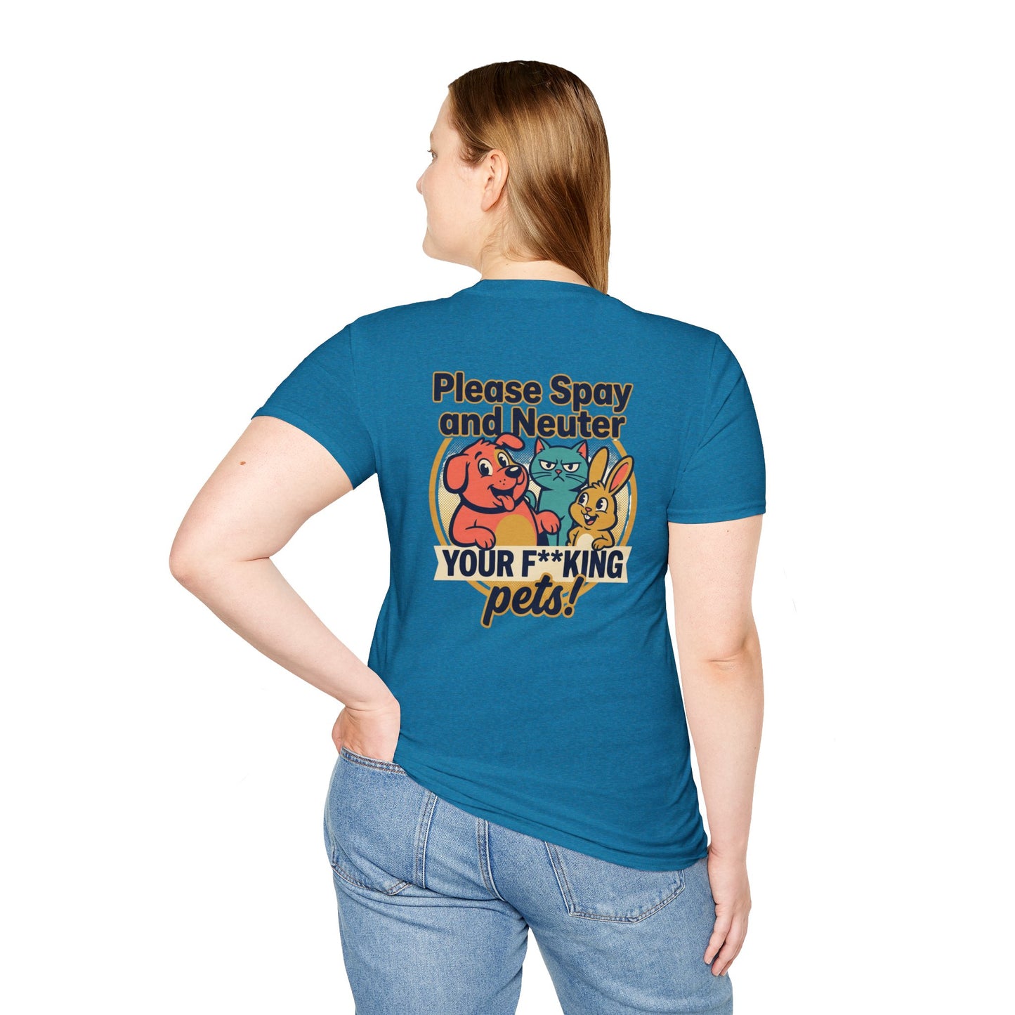 Don't Be Part of the Problem, Spay & Neuter Pets Graphic Tee