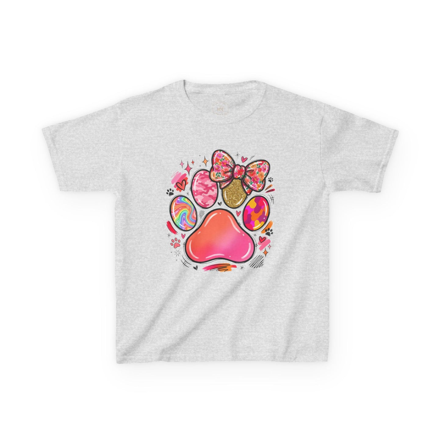 Kids Paw Print Tee