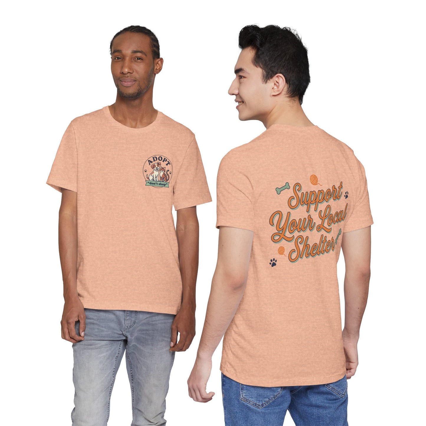 Support Your Local Shelter Graphic T-Shirt