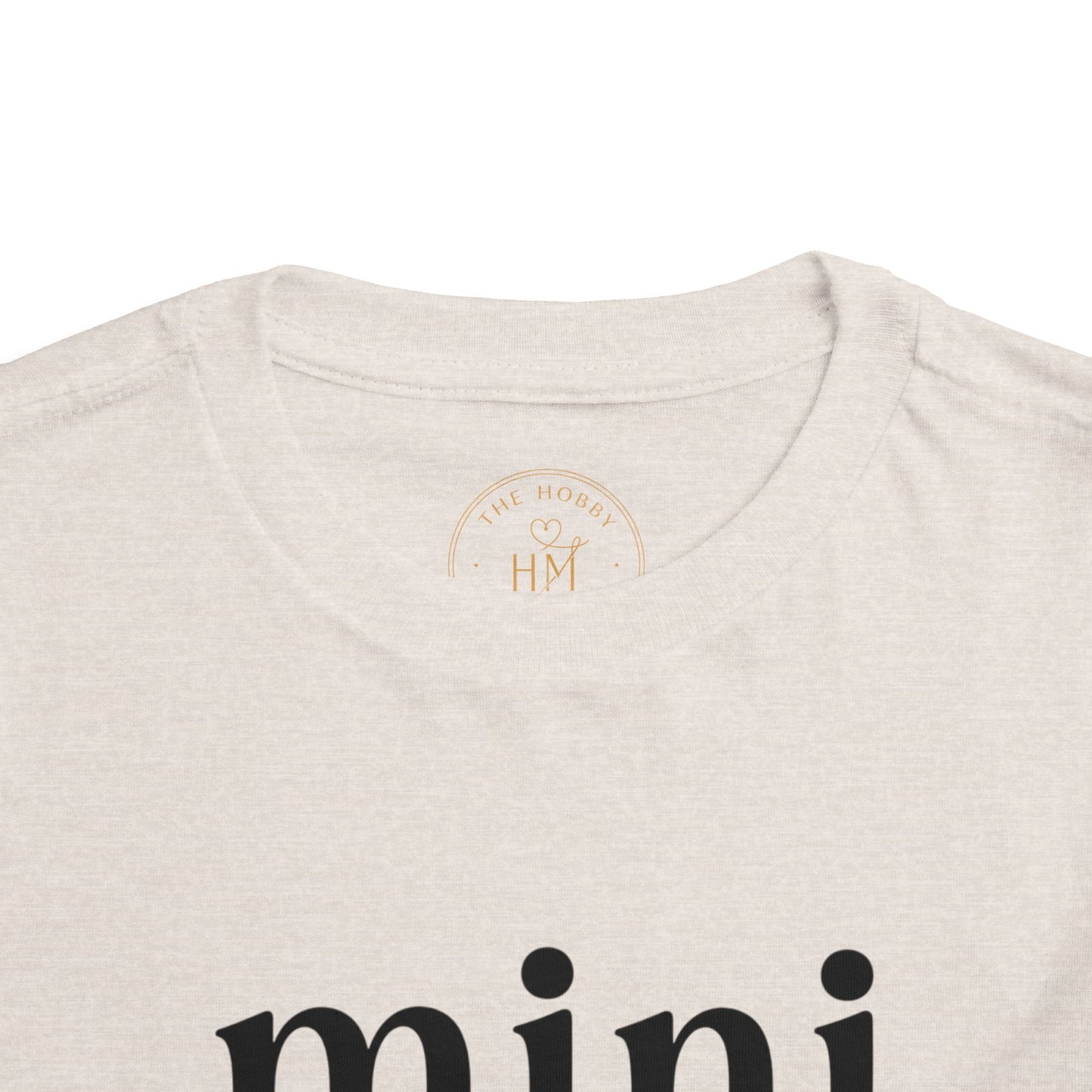 Toddler Tee — "mini" Heart Graphic