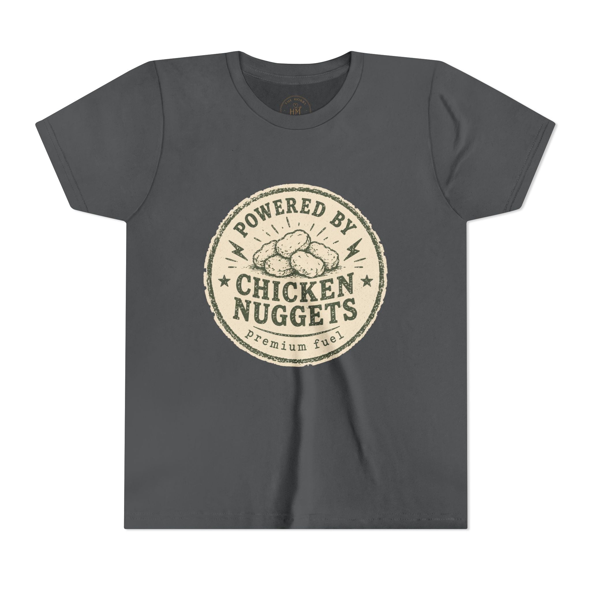 Powered by Chicken Nuggets Youth Graphic T-Shirt