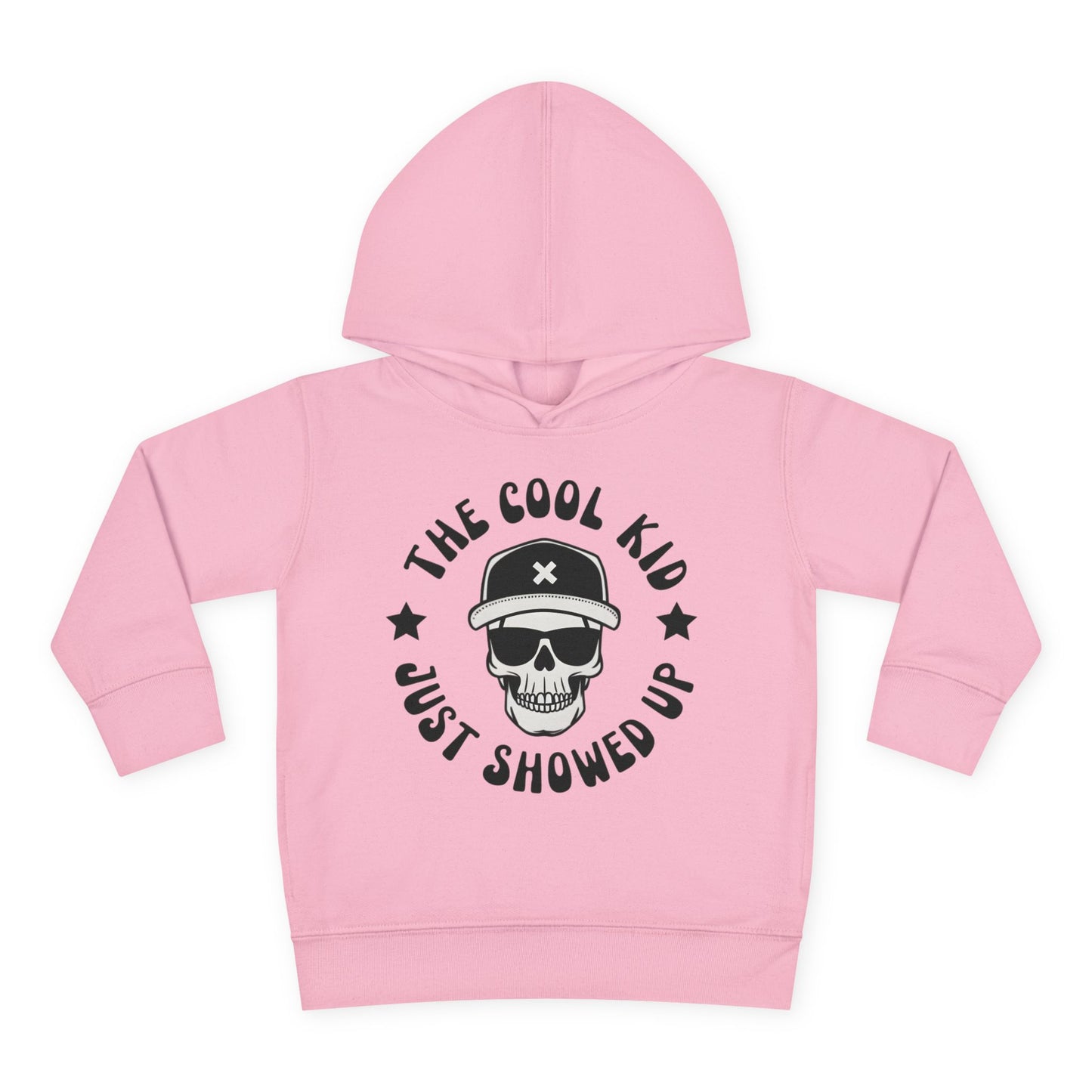 "The Cool Kid Just Showed Up" Toddler Hoodie