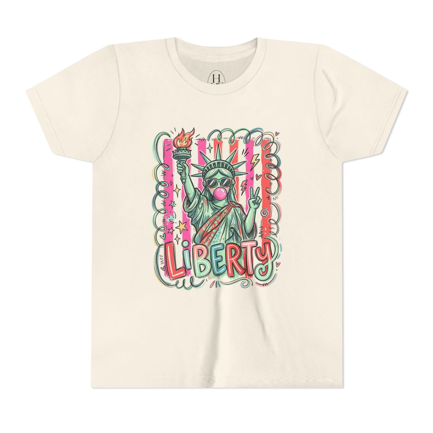 'Liberty' Graphic (4th of July Kids Shirt)