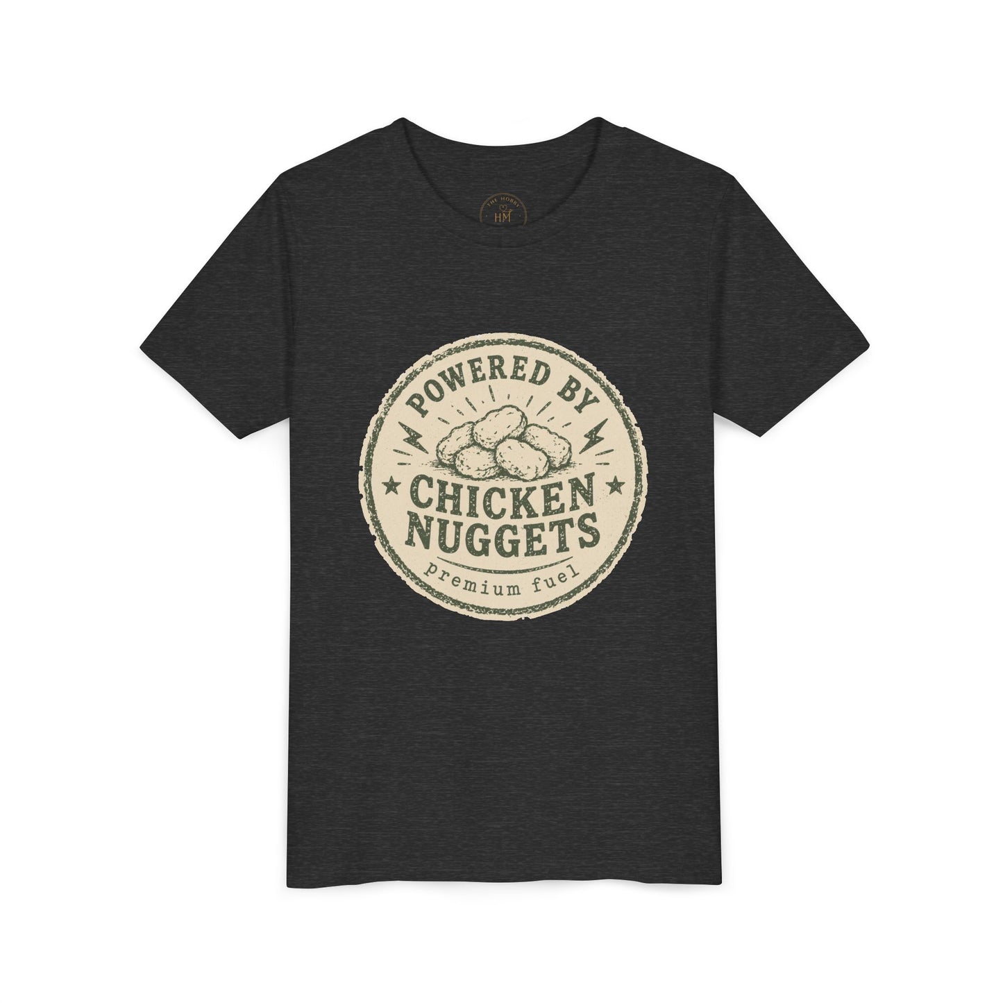 Powered by Chicken Nuggets Youth Graphic T-Shirt