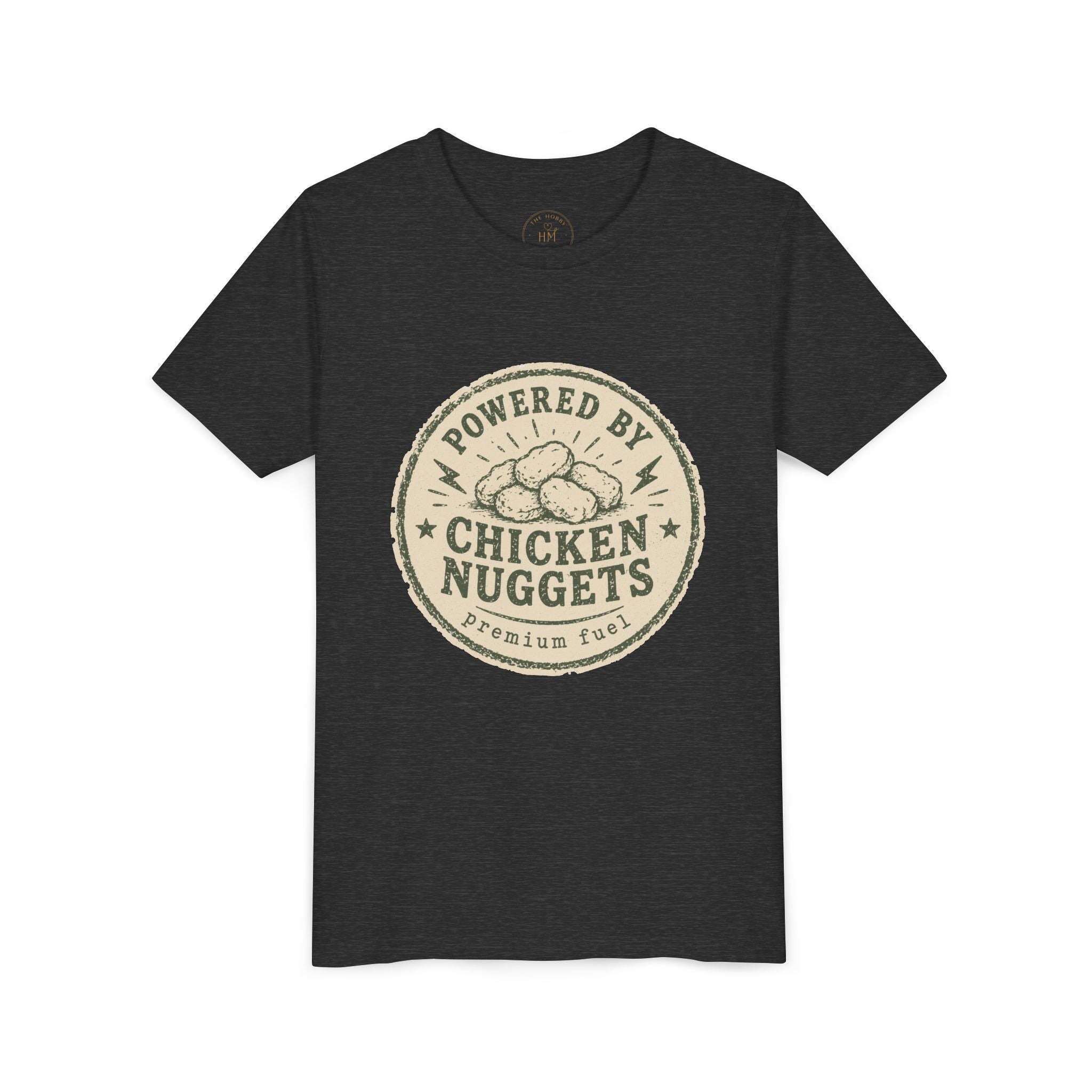 Powered by Chicken Nuggets Youth Graphic T-Shirt