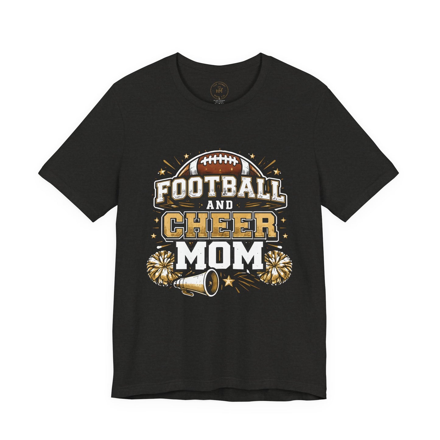 Football and Cheer Mom T-Shirt