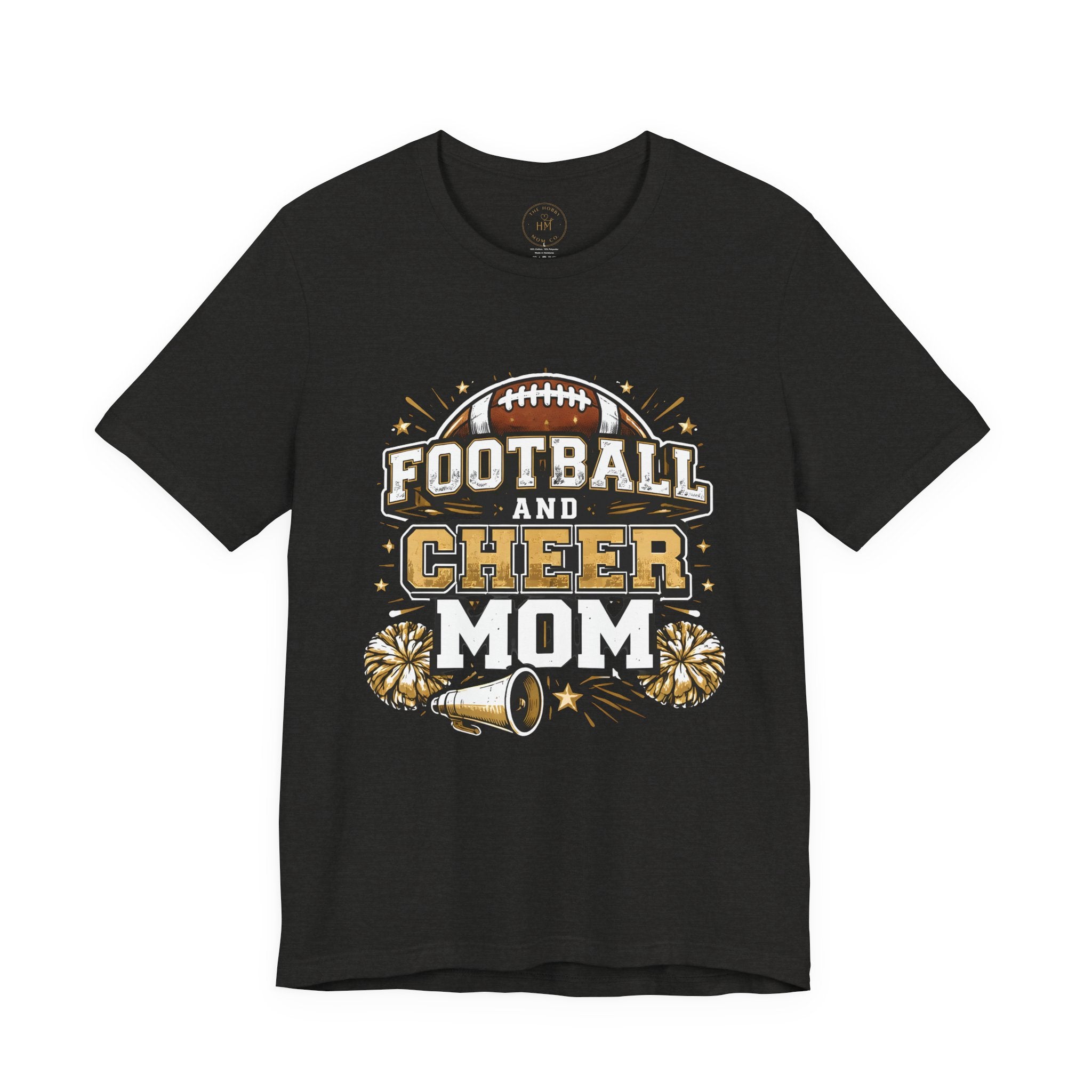 Football and Cheer Mom T-Shirt