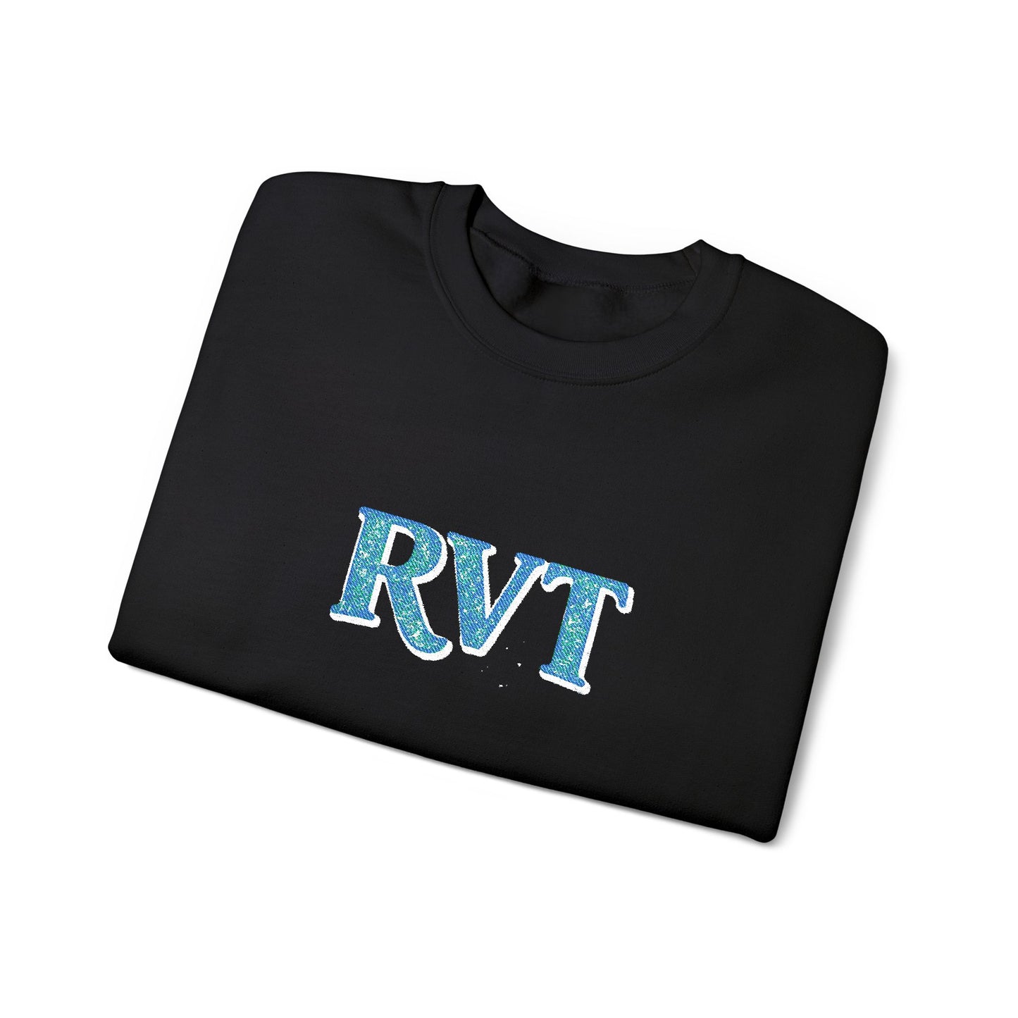 RVT Blue Monogram Graphic Sweatshirt