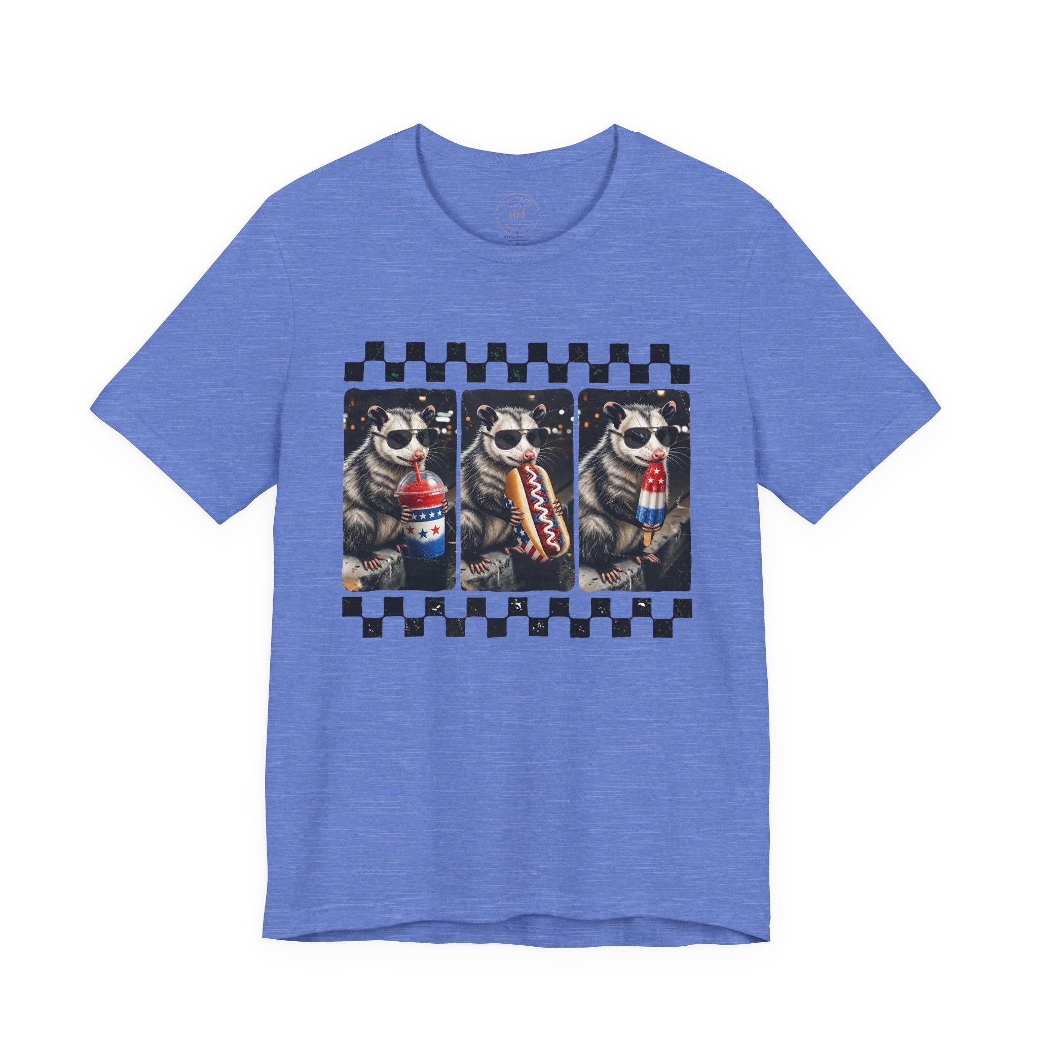 Opossum 4th of July  Graphic T-Shirt