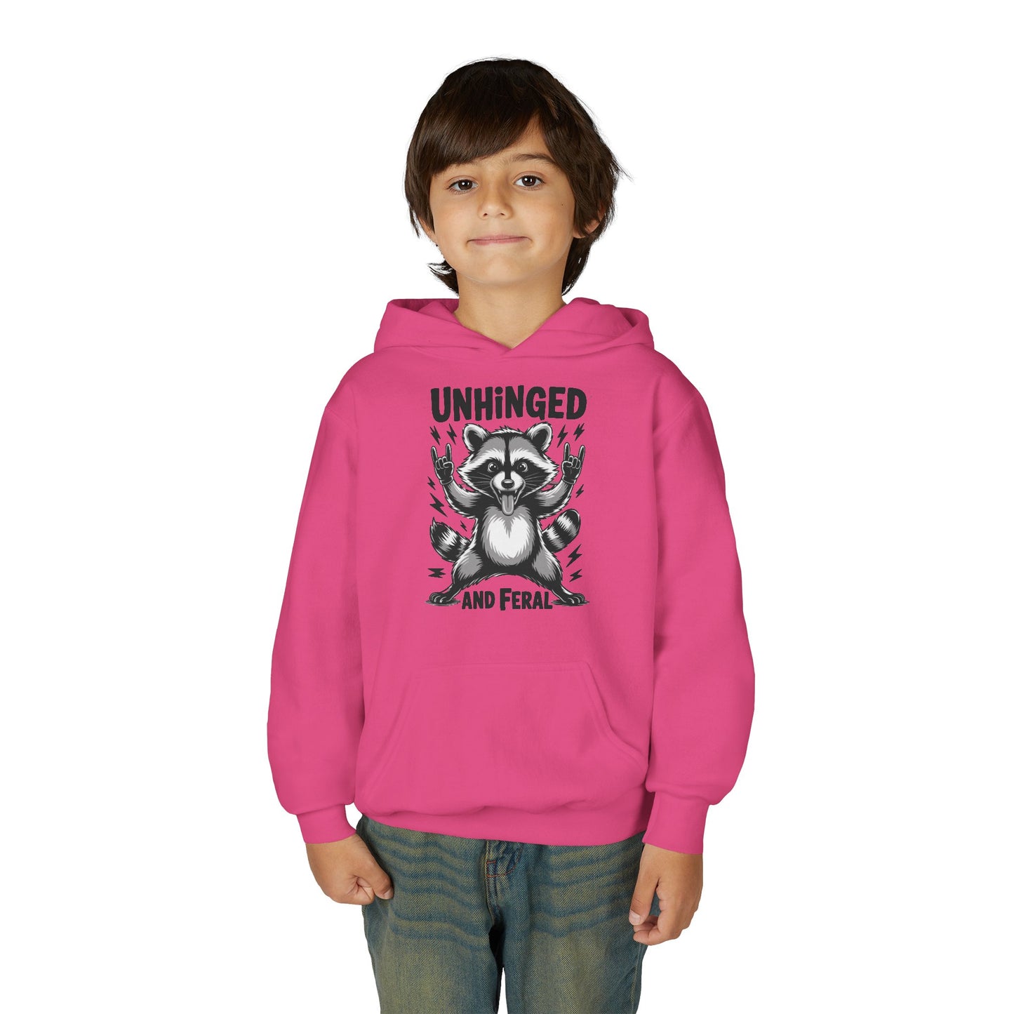 "Unhinged and Feral" Kids Pullover