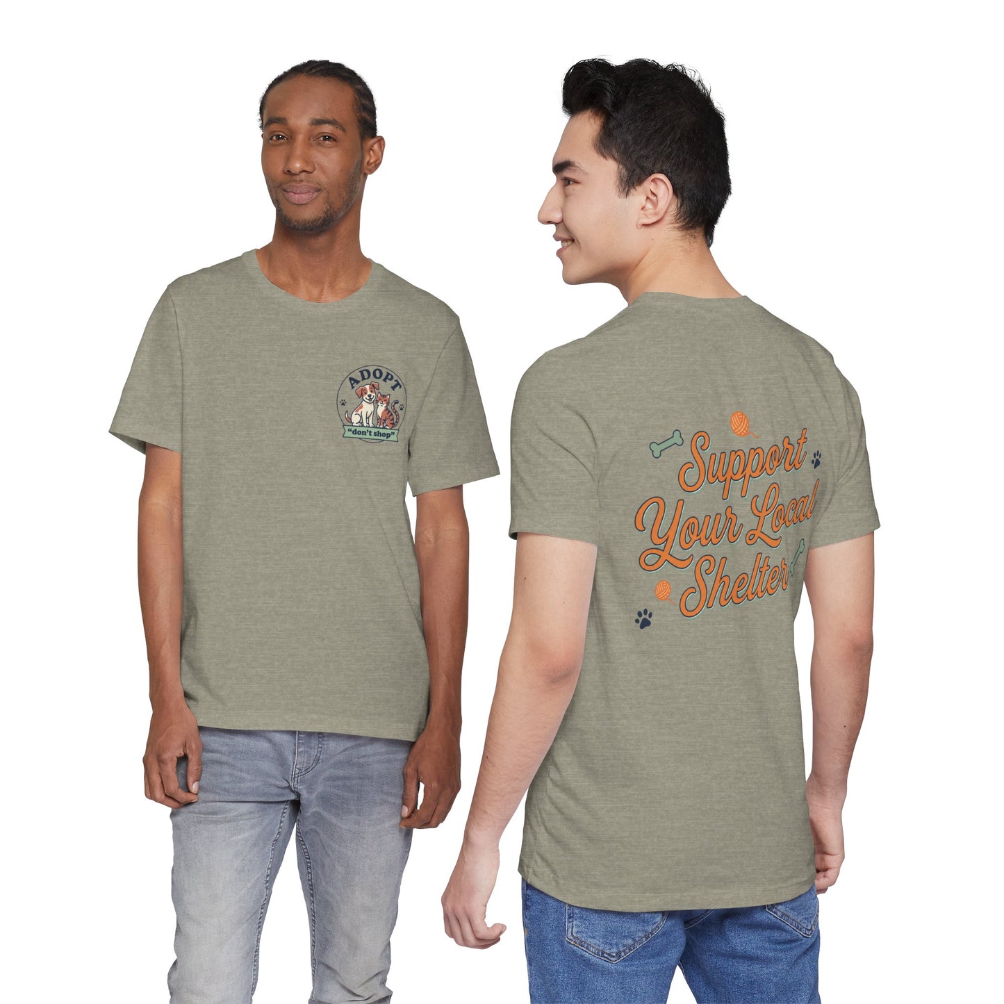 Support Your Local Shelter Graphic T-Shirt