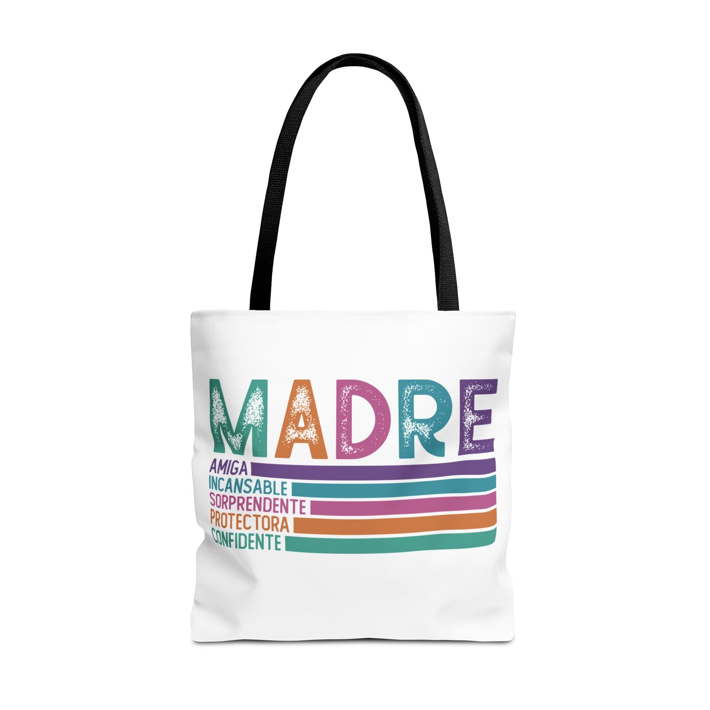 MADRE Colorful Stripes Spanish Mother Appreciation Gift