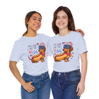 You Look Like the 4th of July' Patriotic Hot Dog graphic Tee