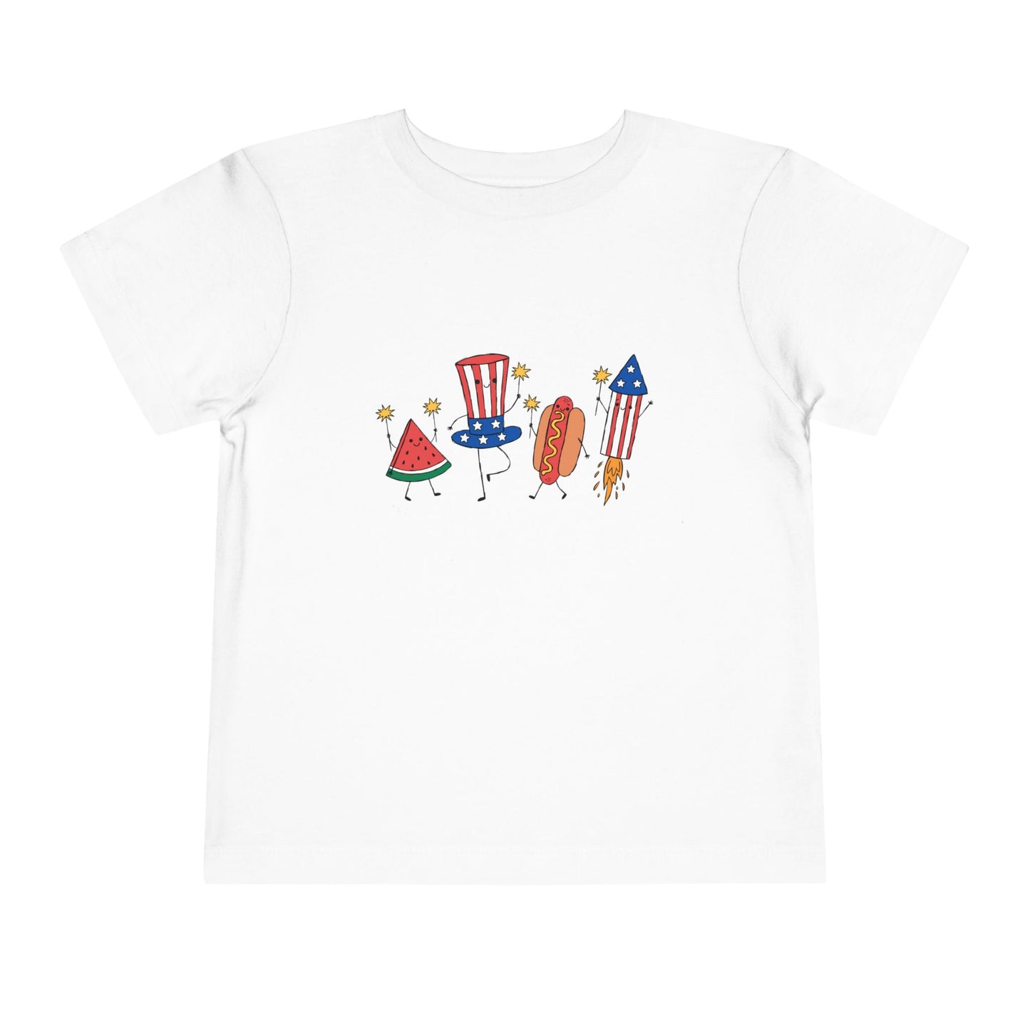 Patriotic Picnic Toddler  graphic Tee