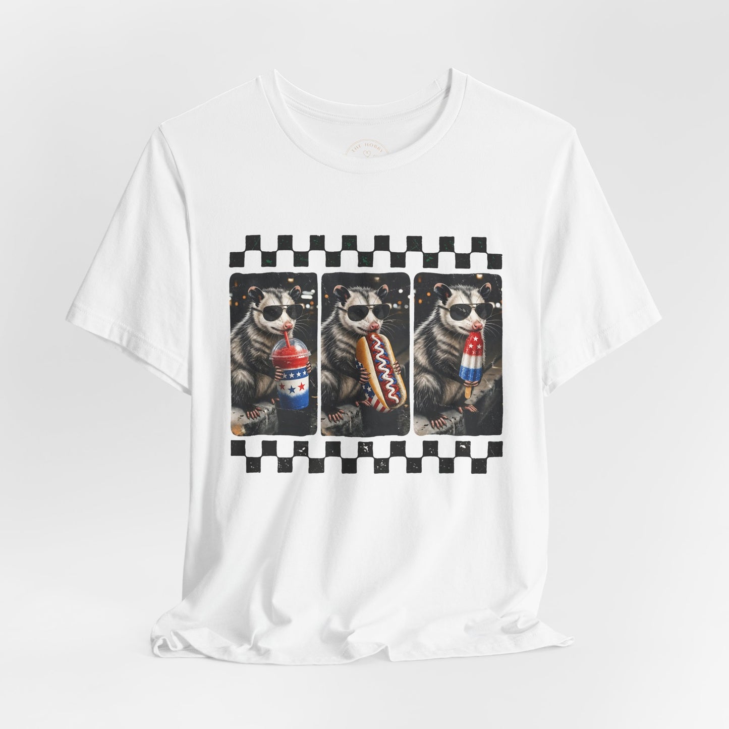 Opossum 4th of July  Graphic T-Shirt