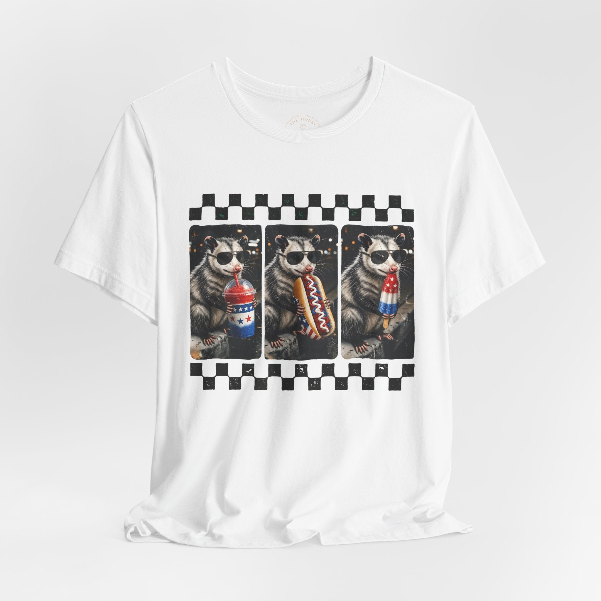 Opossum 4th of July  Graphic T-Shirt