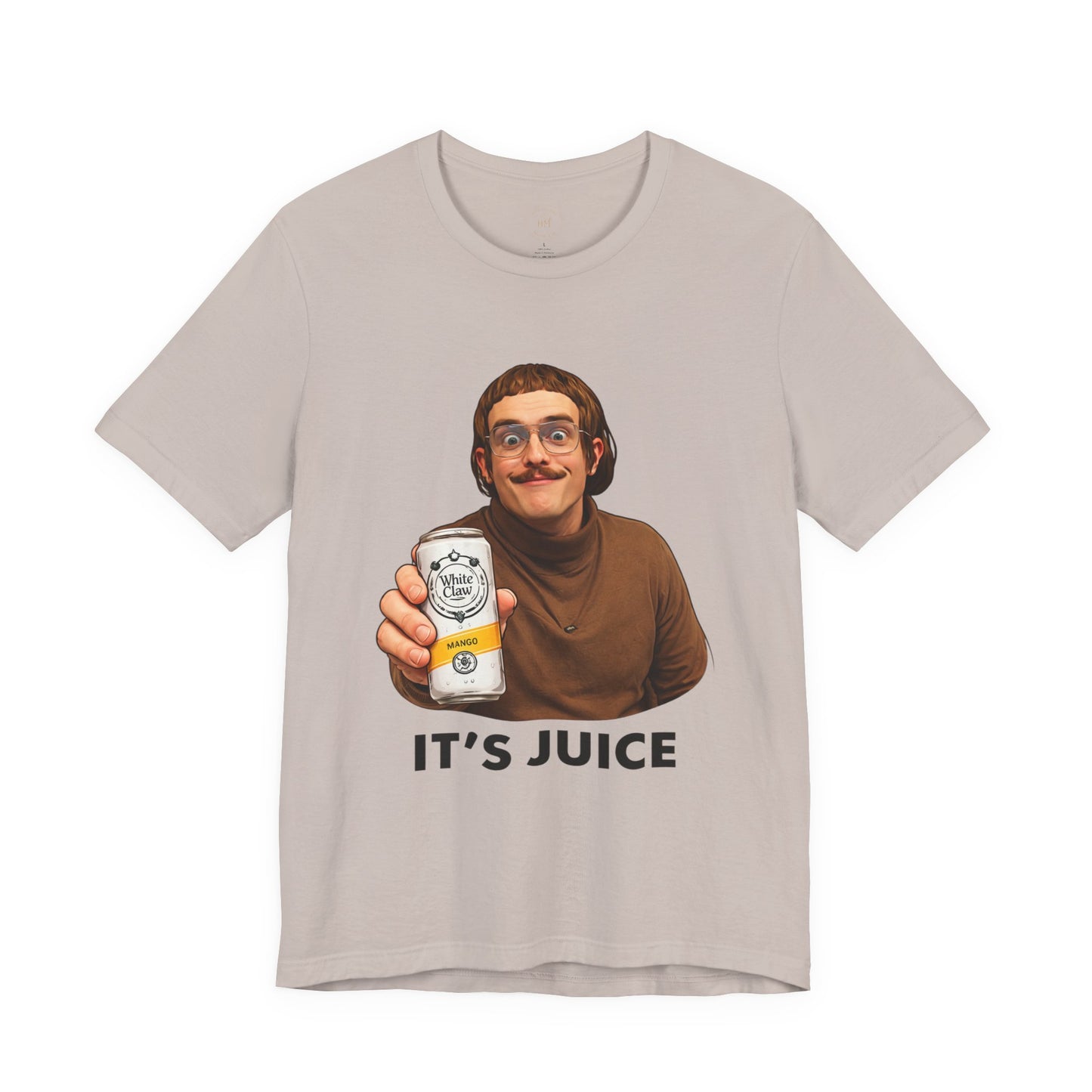 It's Juice Tee — Funny Retro Guy Holding Can Graphic T‑Shirt