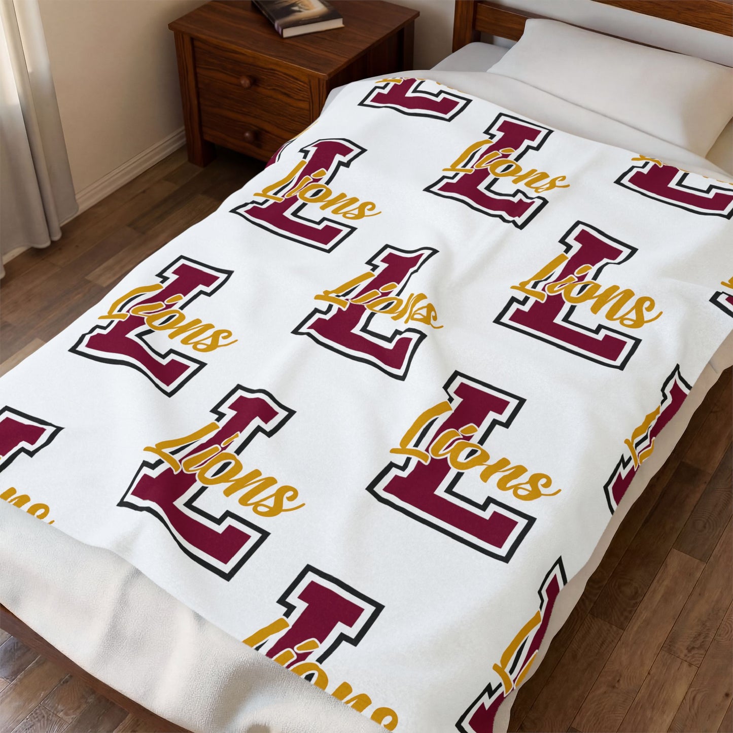 Cozy School Spirit Throw
