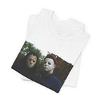 Horror Mask Duo Halloween Graphic Tee
