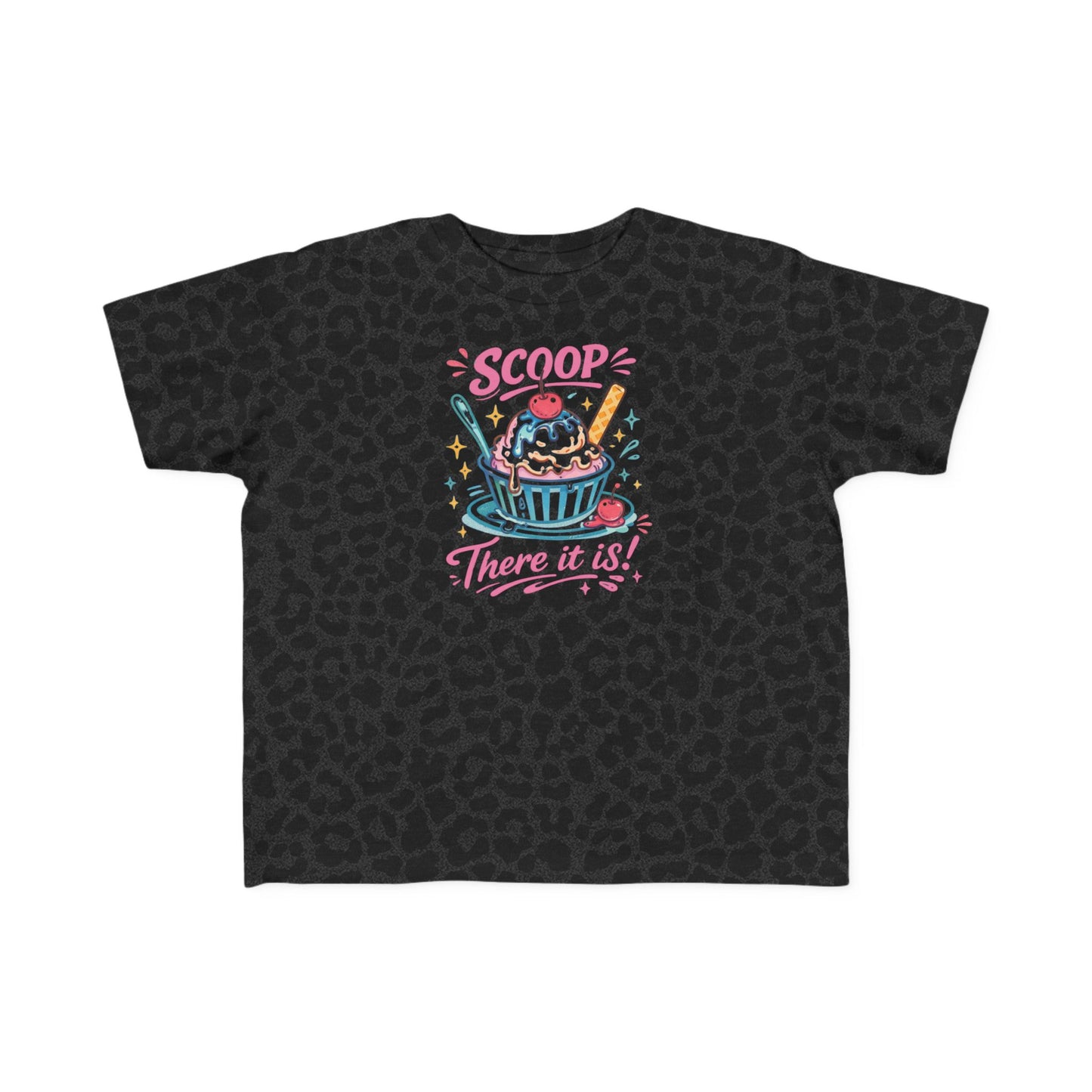 "Scoop There It Is" Ice Cream Toddler Tee