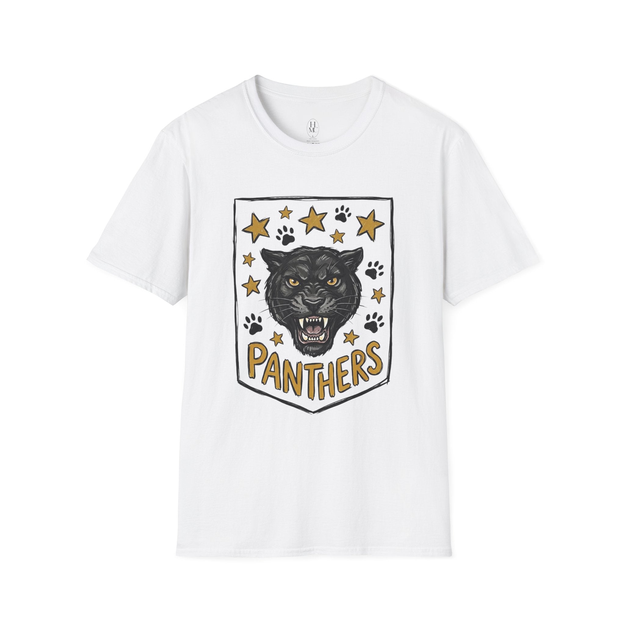 Panthers Vintage Mascot T‑Shirt