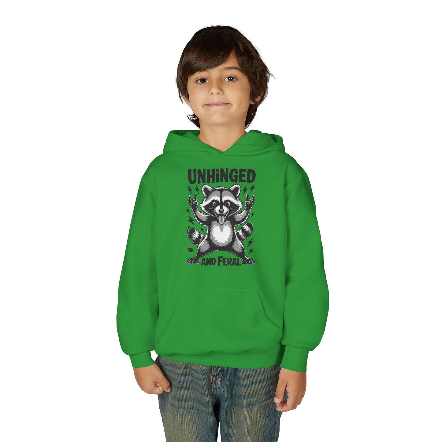 "Unhinged and Feral" Kids Pullover