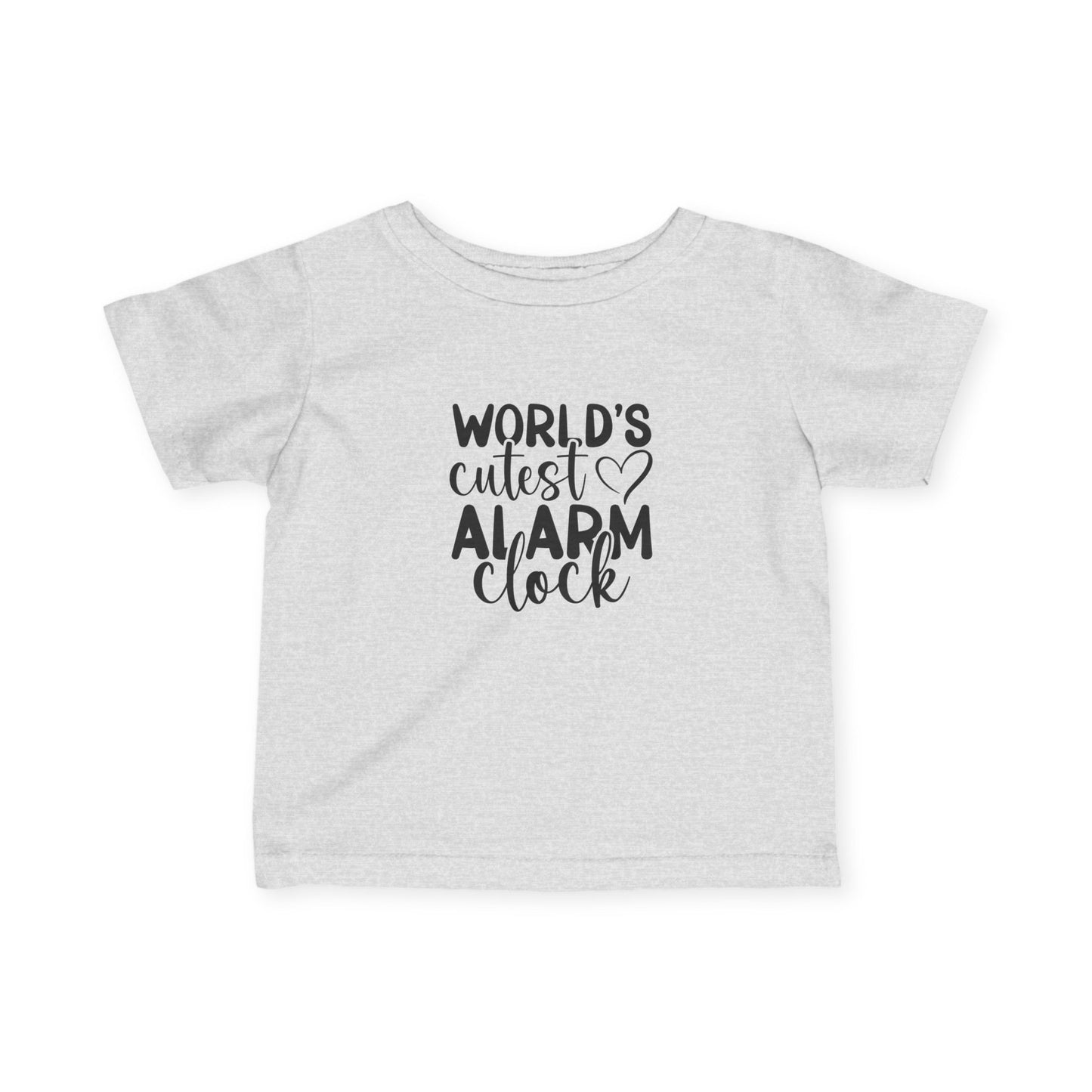 "World's Cutest Alarm Clock" Baby Shirt