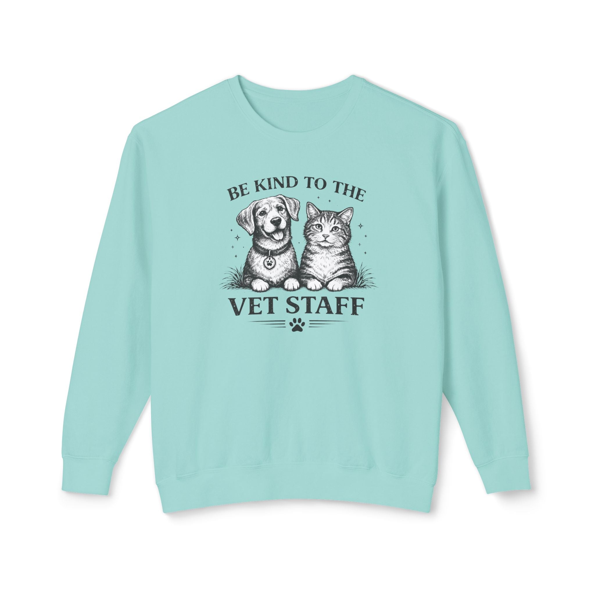 Be Kind to the Vet Staff Graphic Sweatshirt