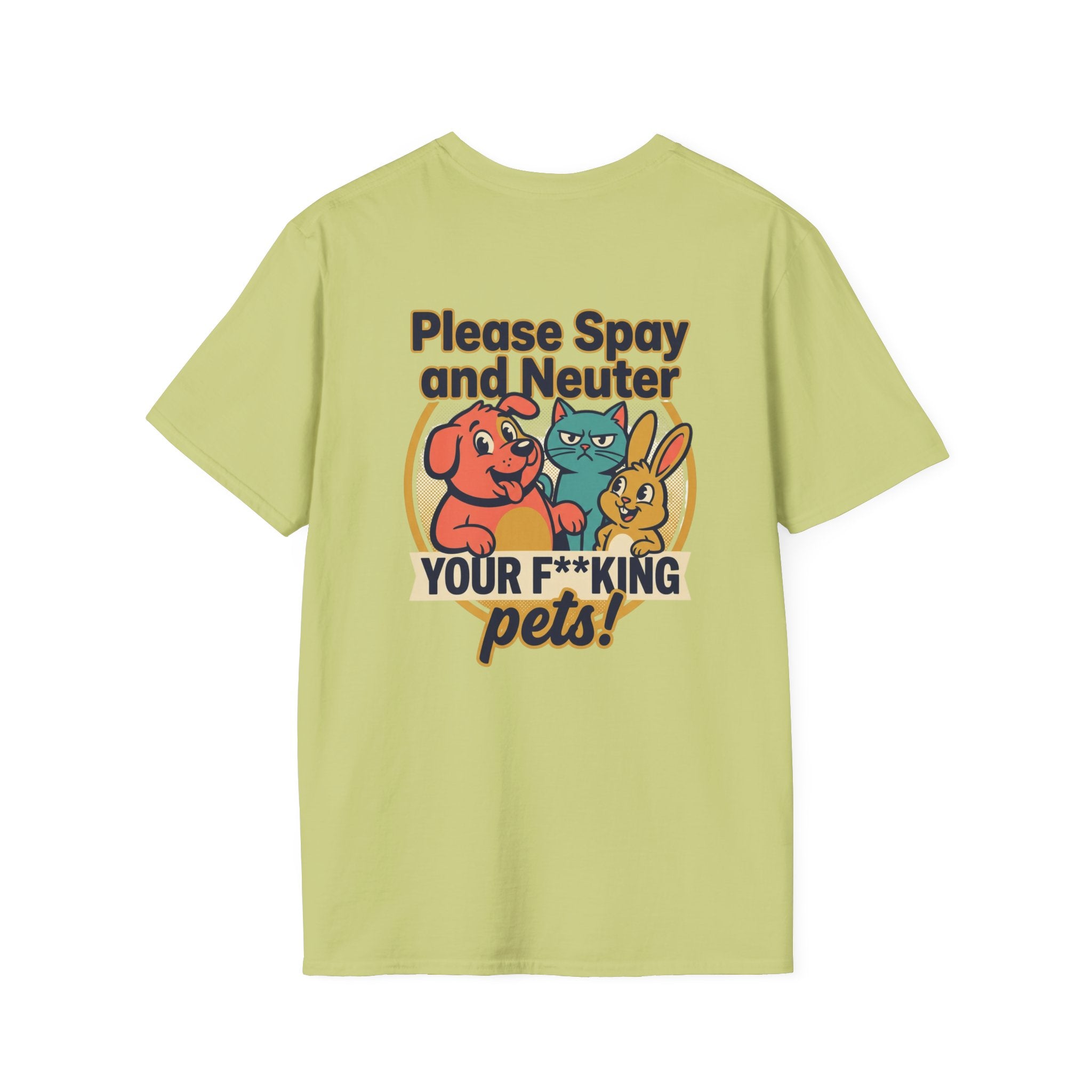 Don't Be Part of the Problem, Spay & Neuter Pets Graphic Tee