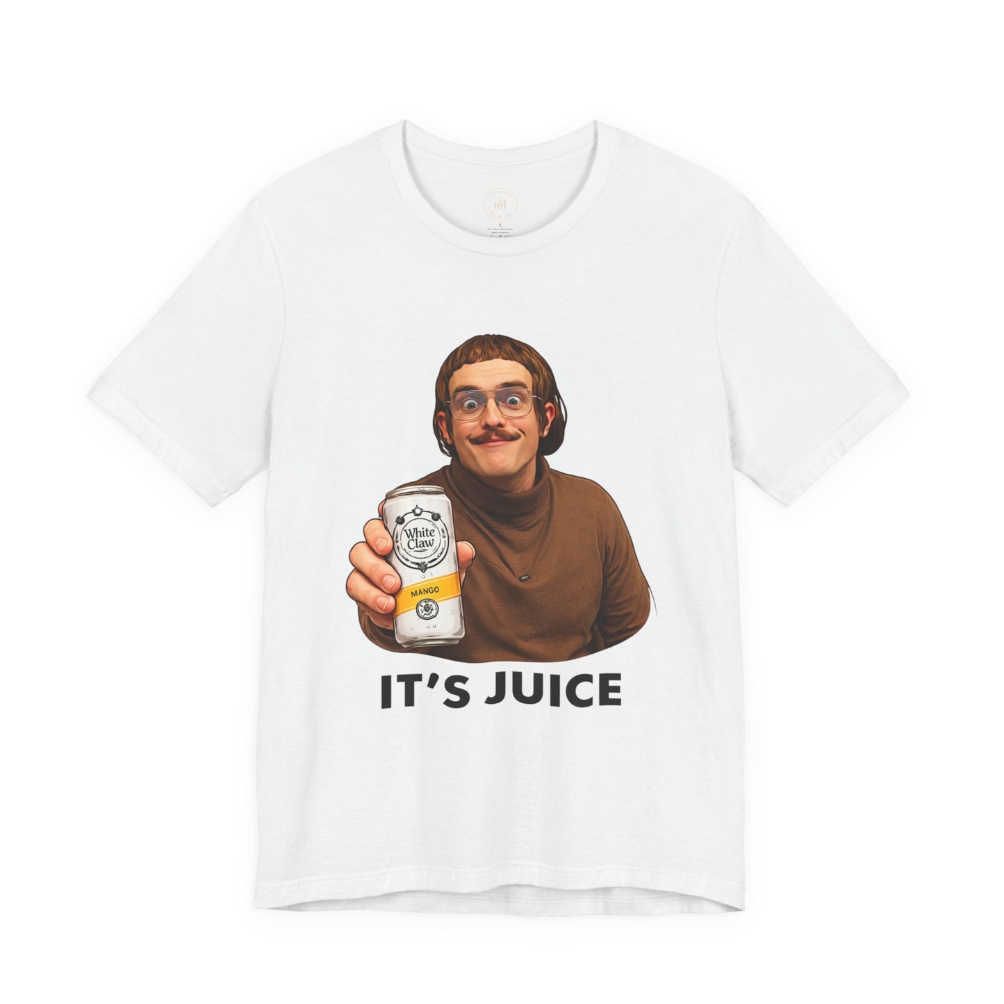 It's Juice Tee — Funny Retro Guy Holding Can Graphic T‑Shirt