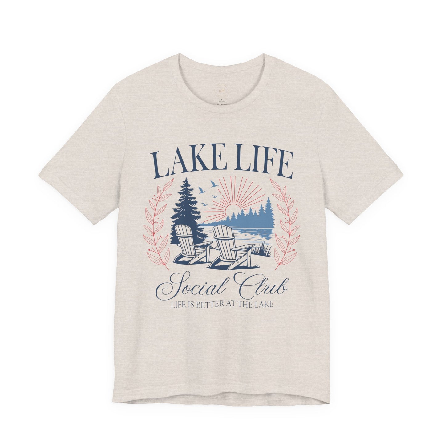 "Lake Life Social Club"  Graphic Tee