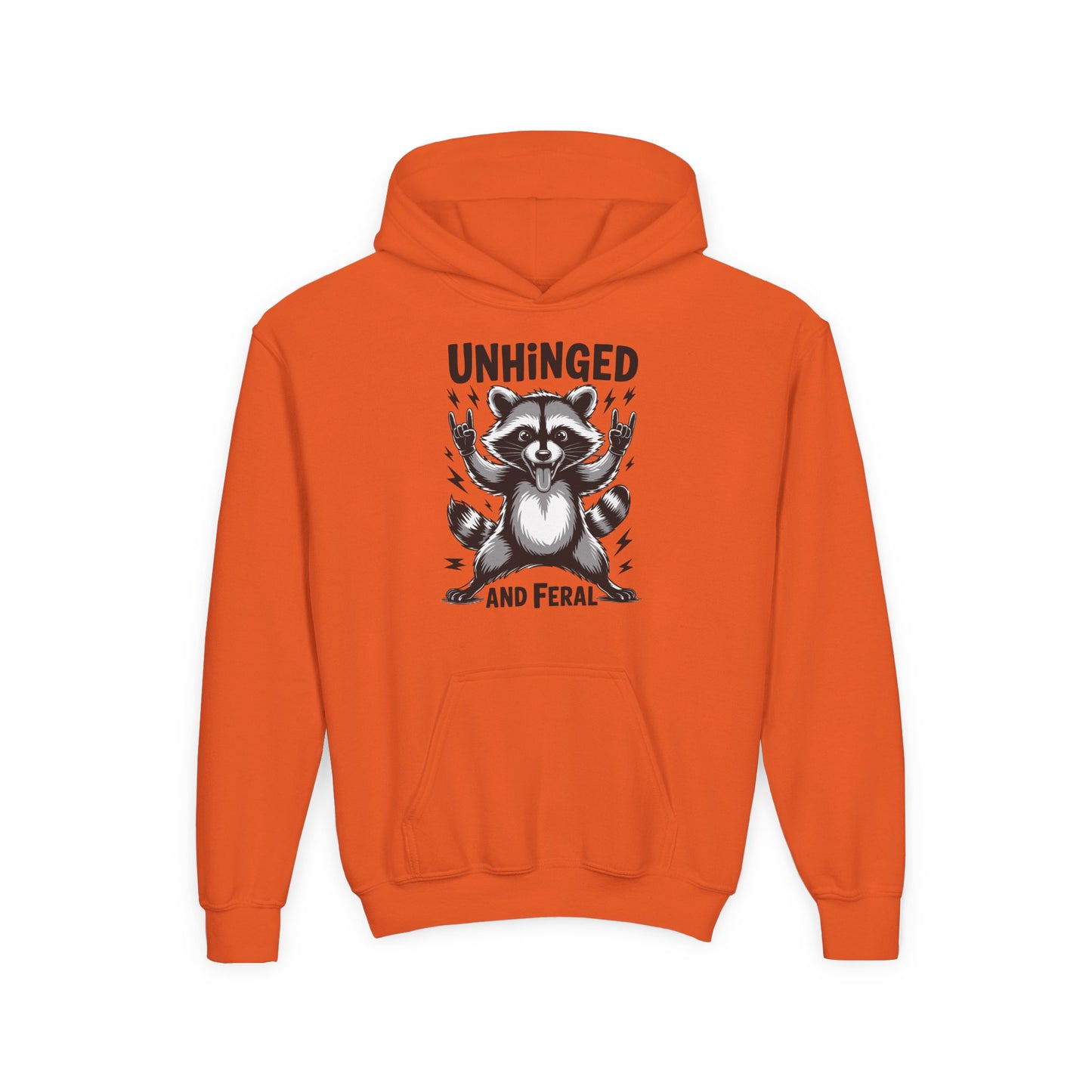 "Unhinged and Feral" Kids Pullover