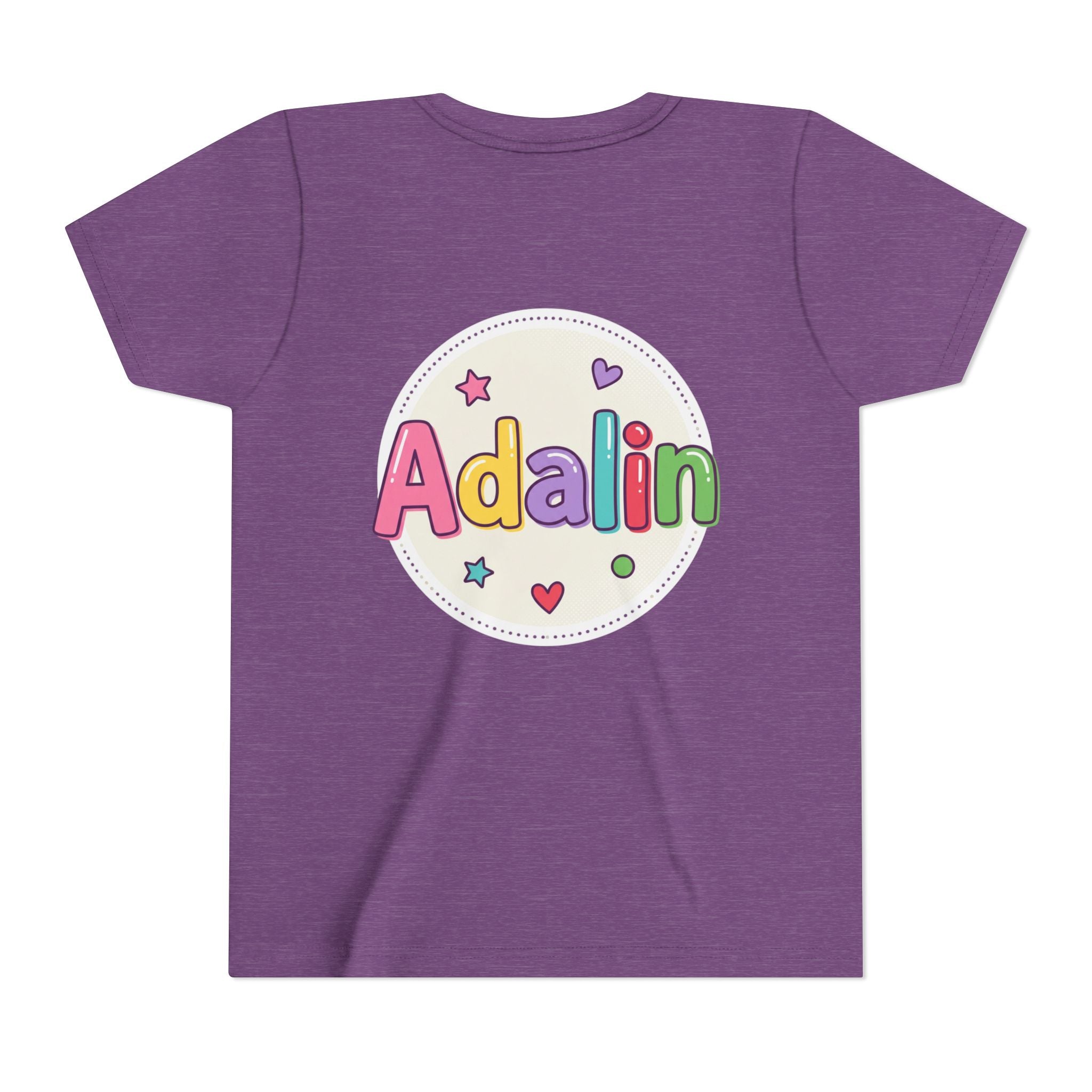 "First Grade" Colorful Back-to-School Shirt (Personalized Name Option)