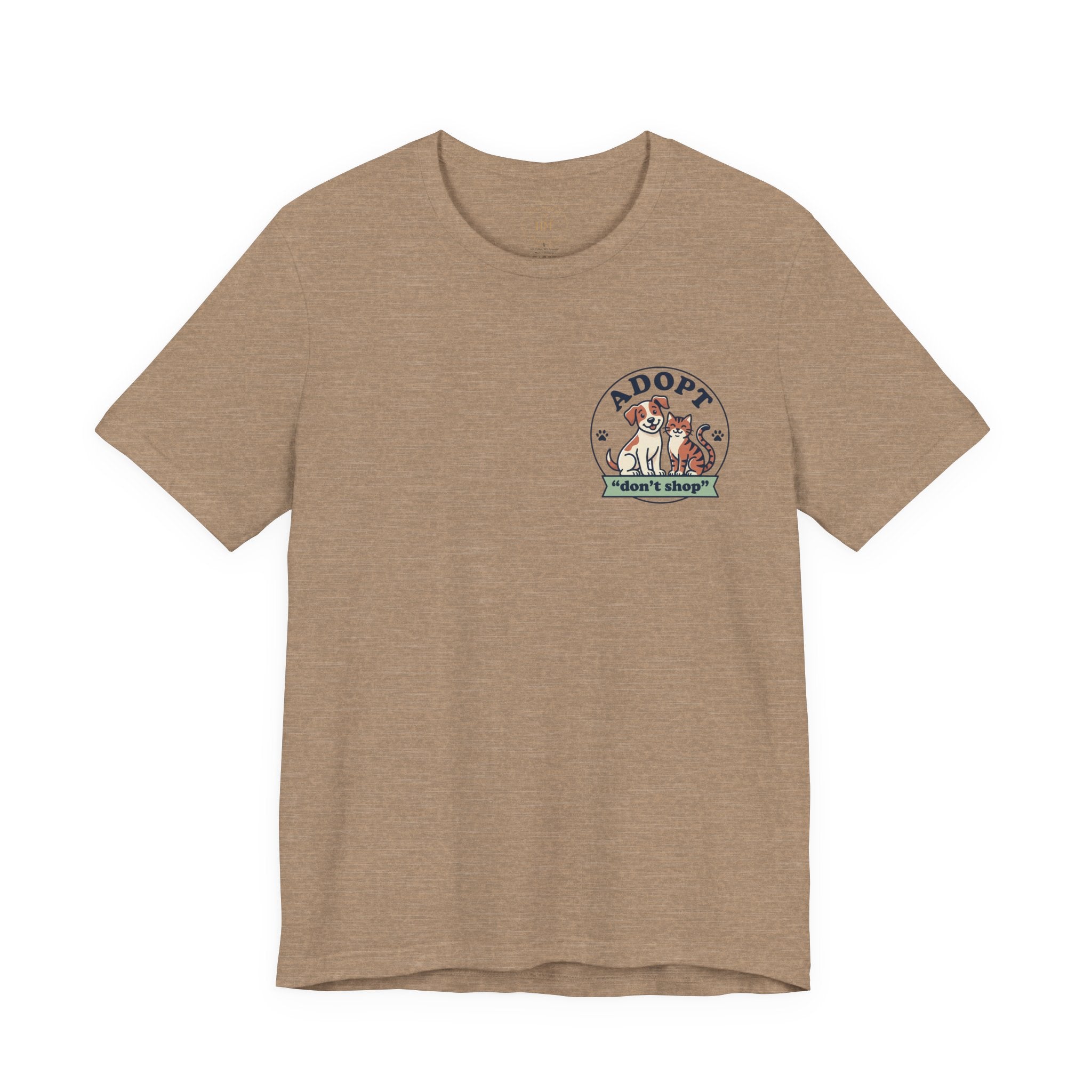 Support Your Local Shelter Graphic  T‑Shirt
