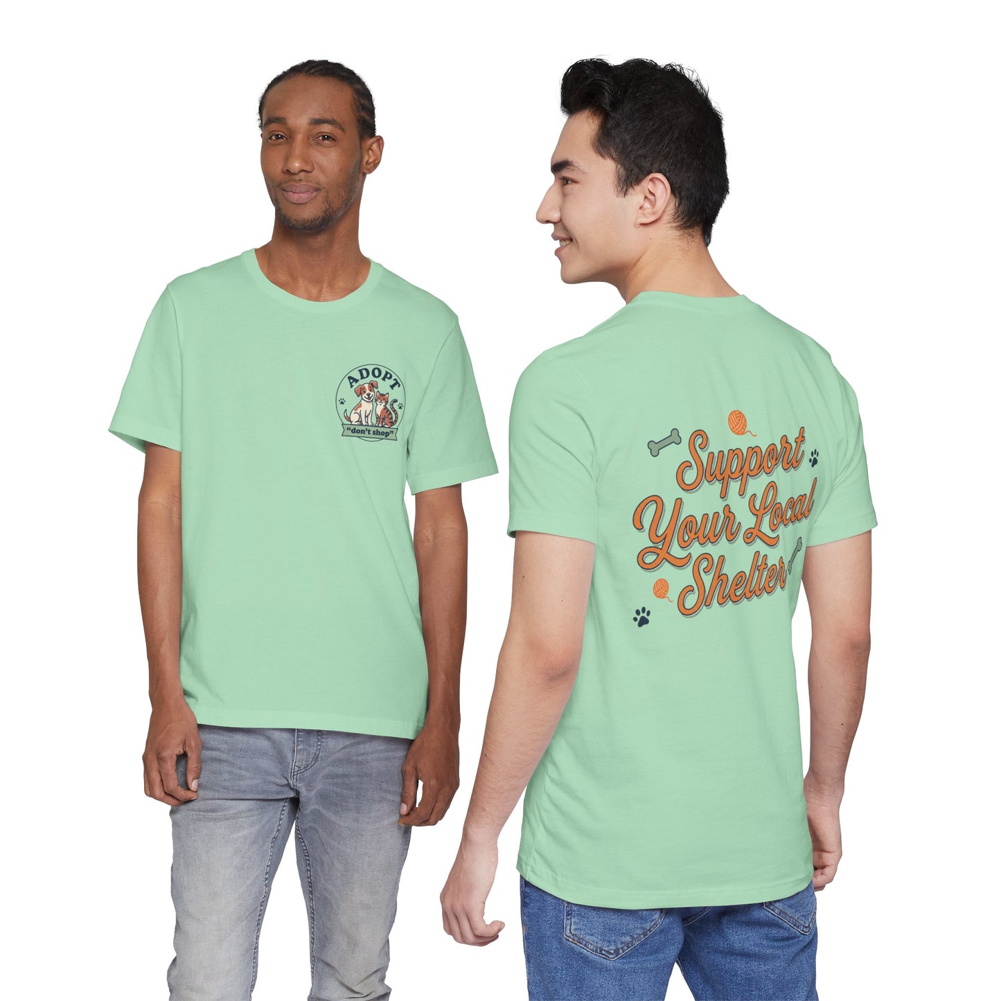 Support Your Local Shelter Graphic T-Shirt