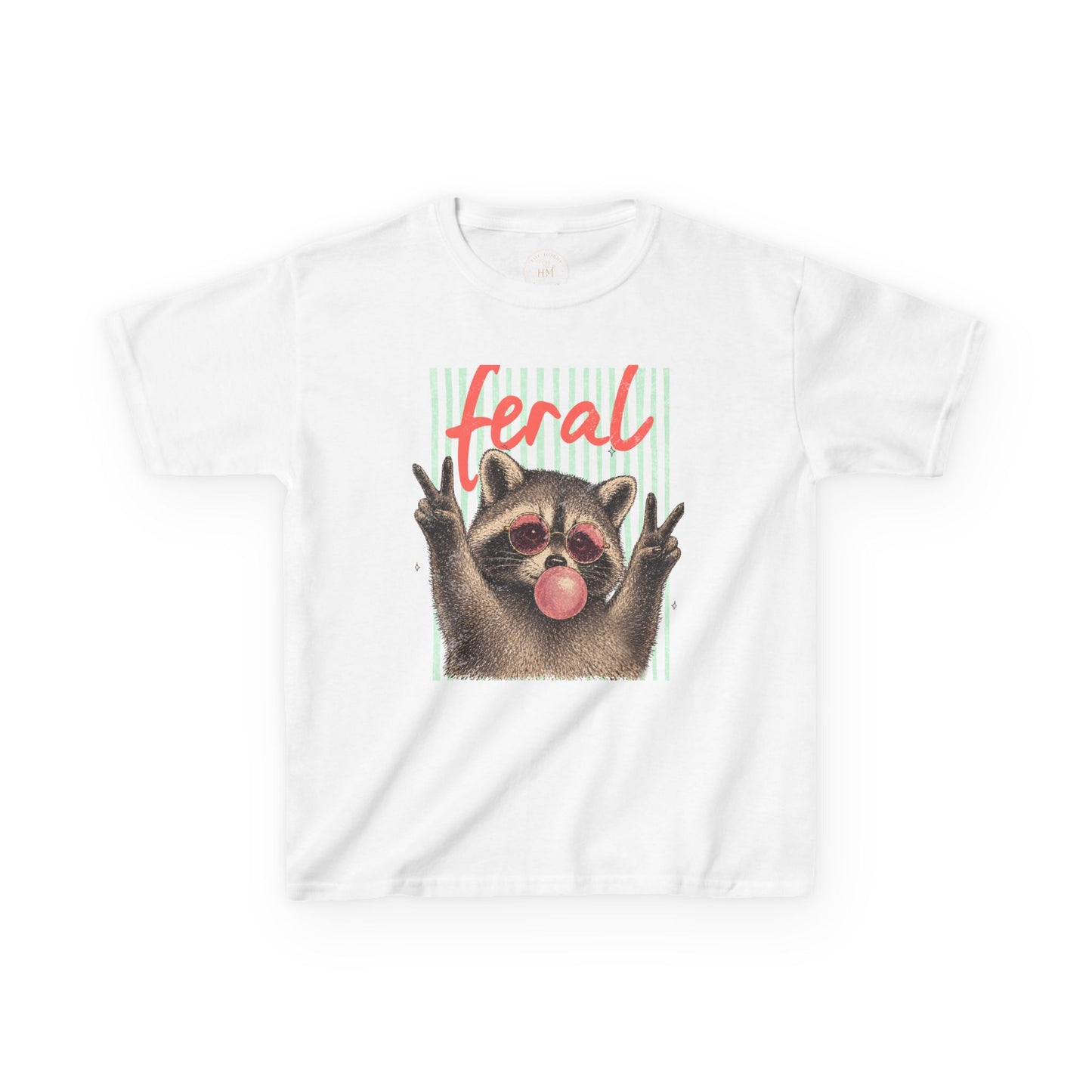 Kids 'Feral' Raccoon T-Shirt