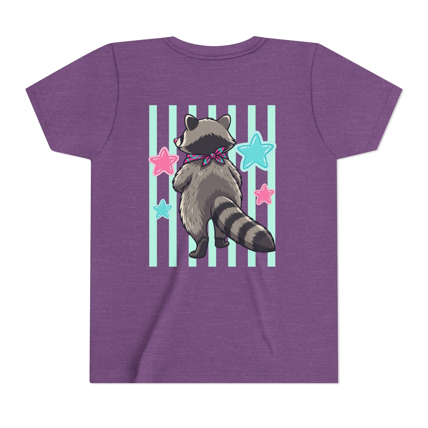See Ya Soon Raccoon Youth Tee — Cute Cartoon Raccoon Kid Shirt