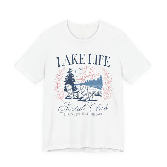 "Lake Life Social Club"  Graphic Tee