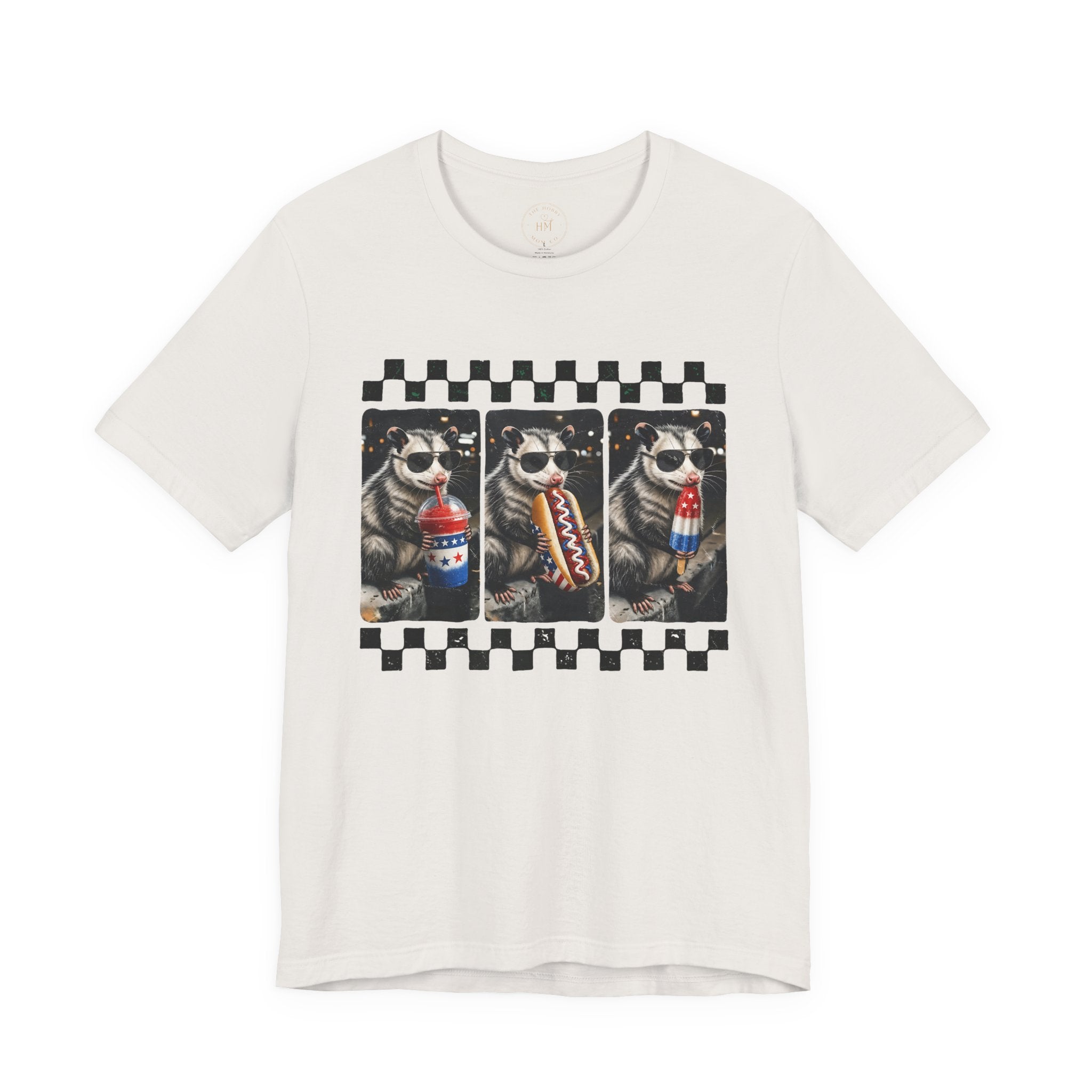 Opossum 4th of July  Graphic T-Shirt