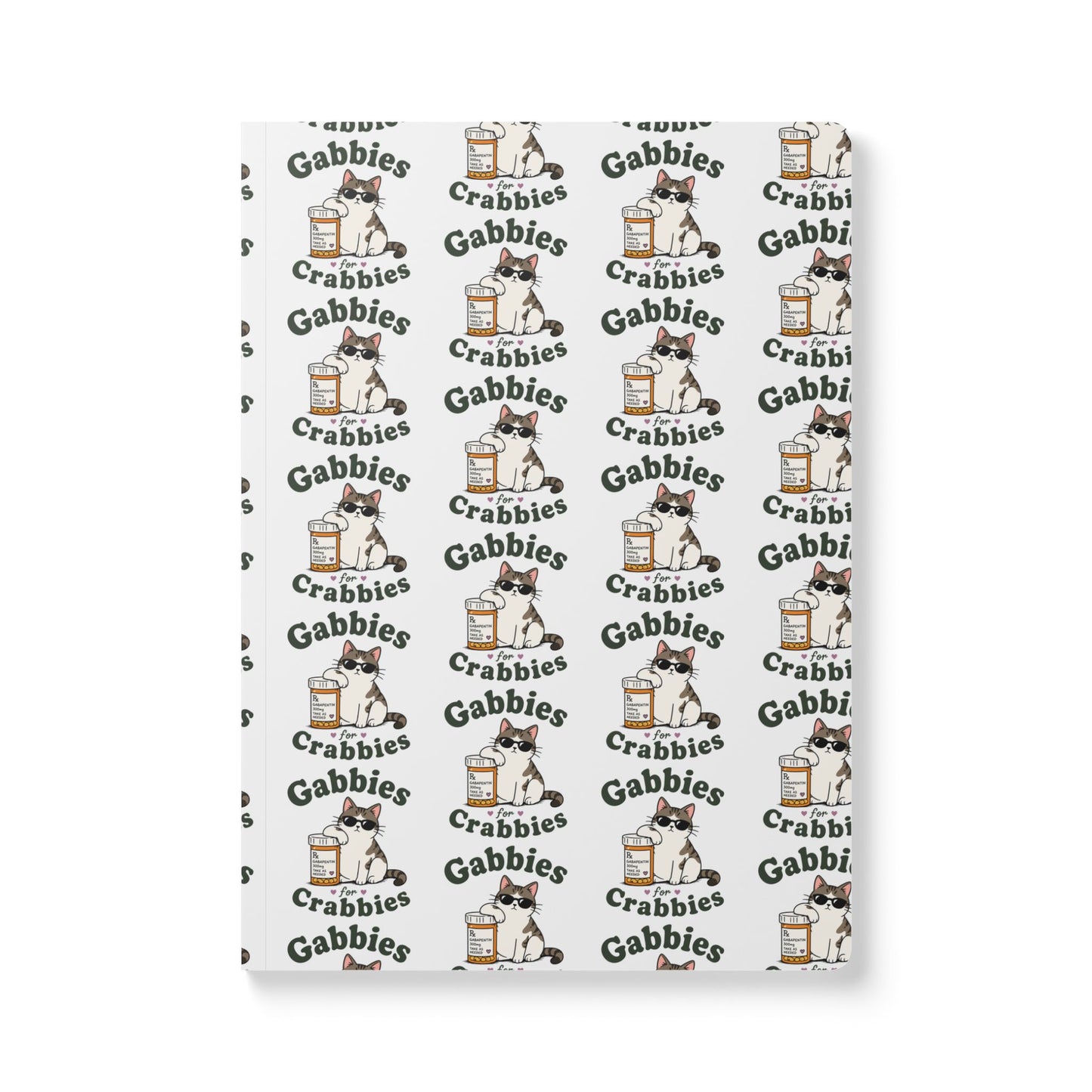 Softcover Journal — 'Gabbies for Crabbies' P