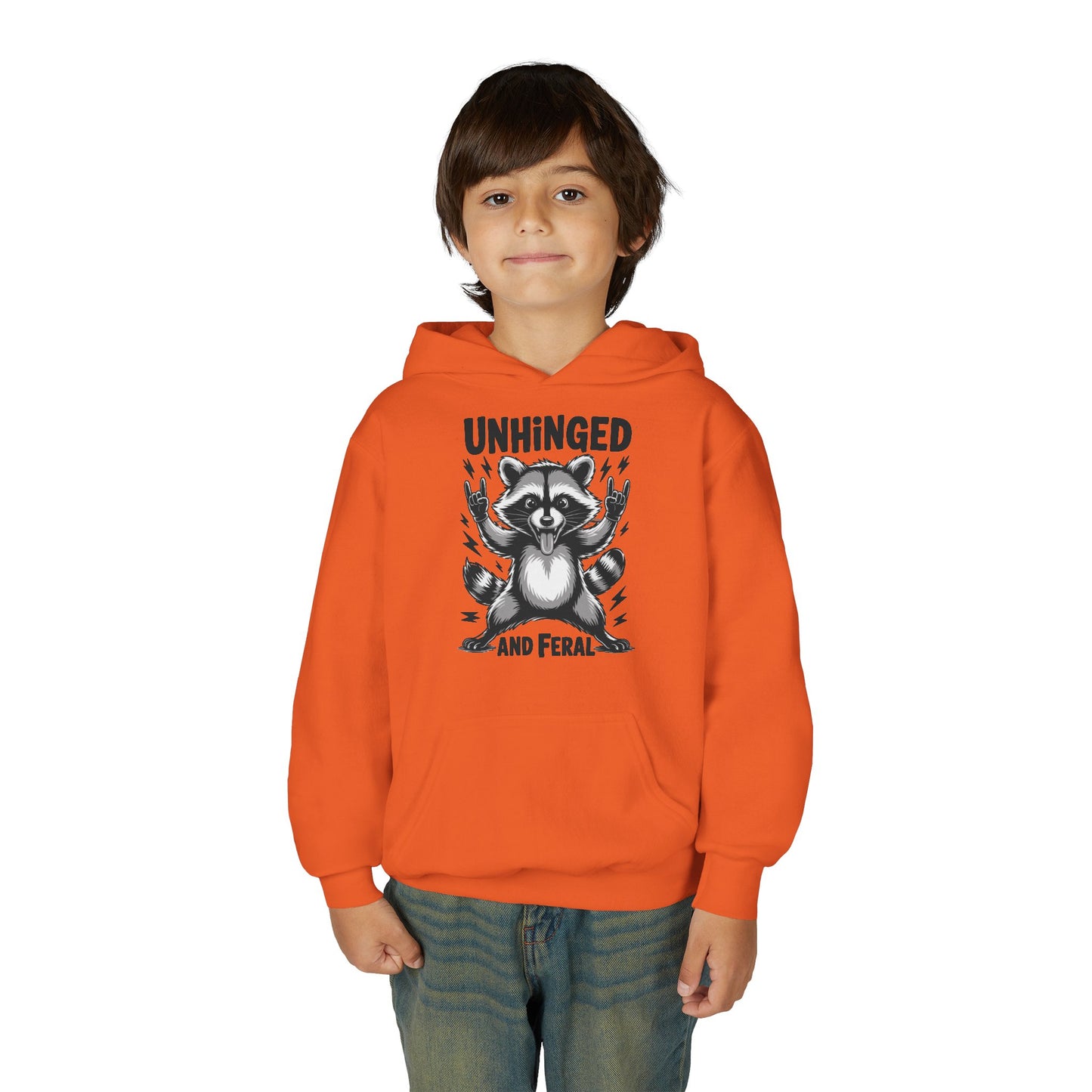 "Unhinged and Feral" Kids Pullover
