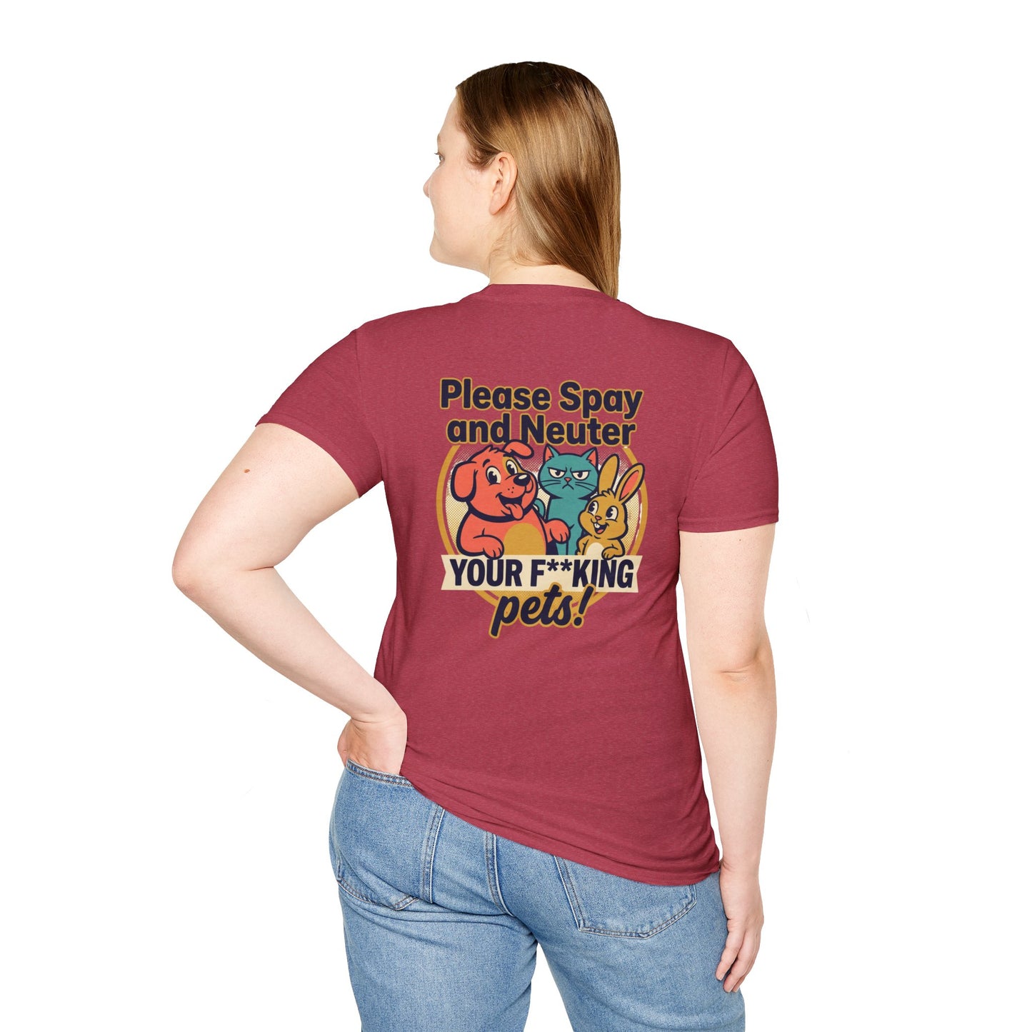 Don't Be Part of the Problem, Spay & Neuter Pets Graphic Tee